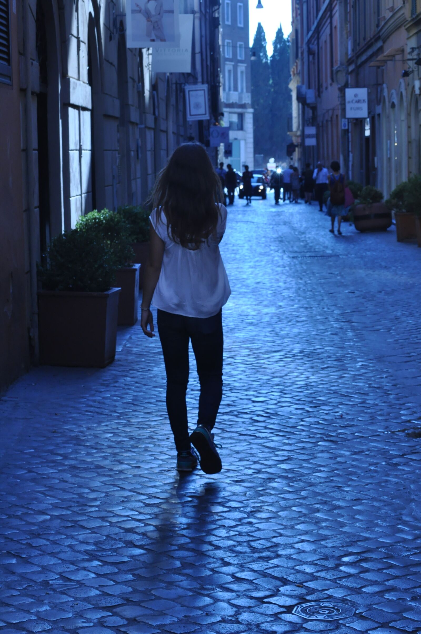 Nikon D5000 sample photo. Walk, rome, street photography