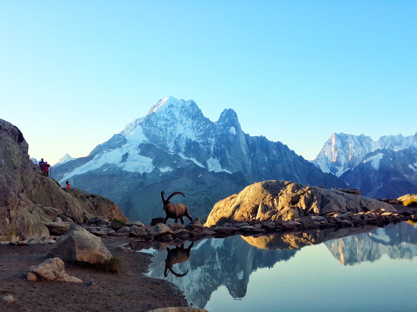 Samsung Galaxy S4 sample photo. White lake, summit, mountain photography
