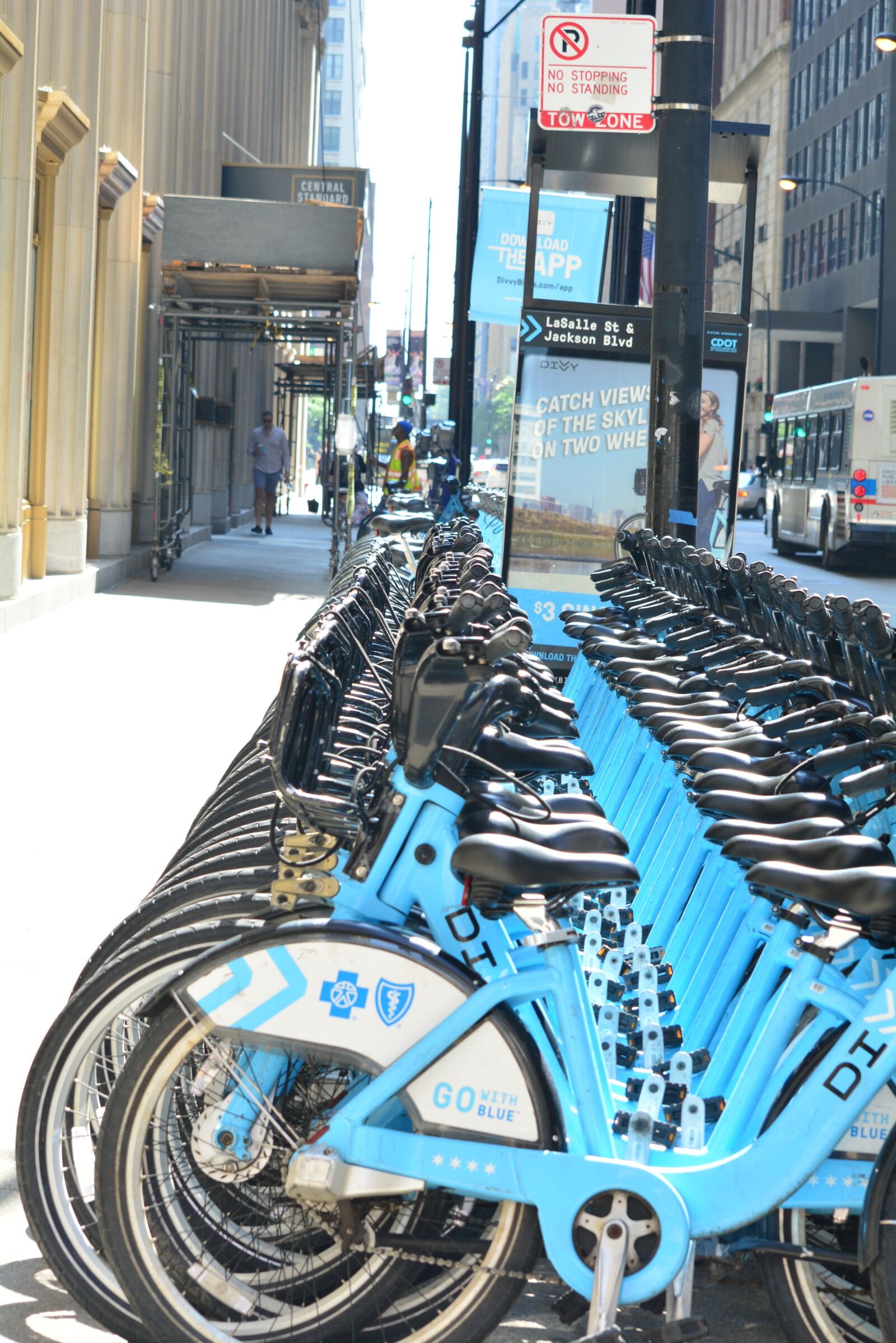 Nikon D5200 sample photo. A row of bikes photography