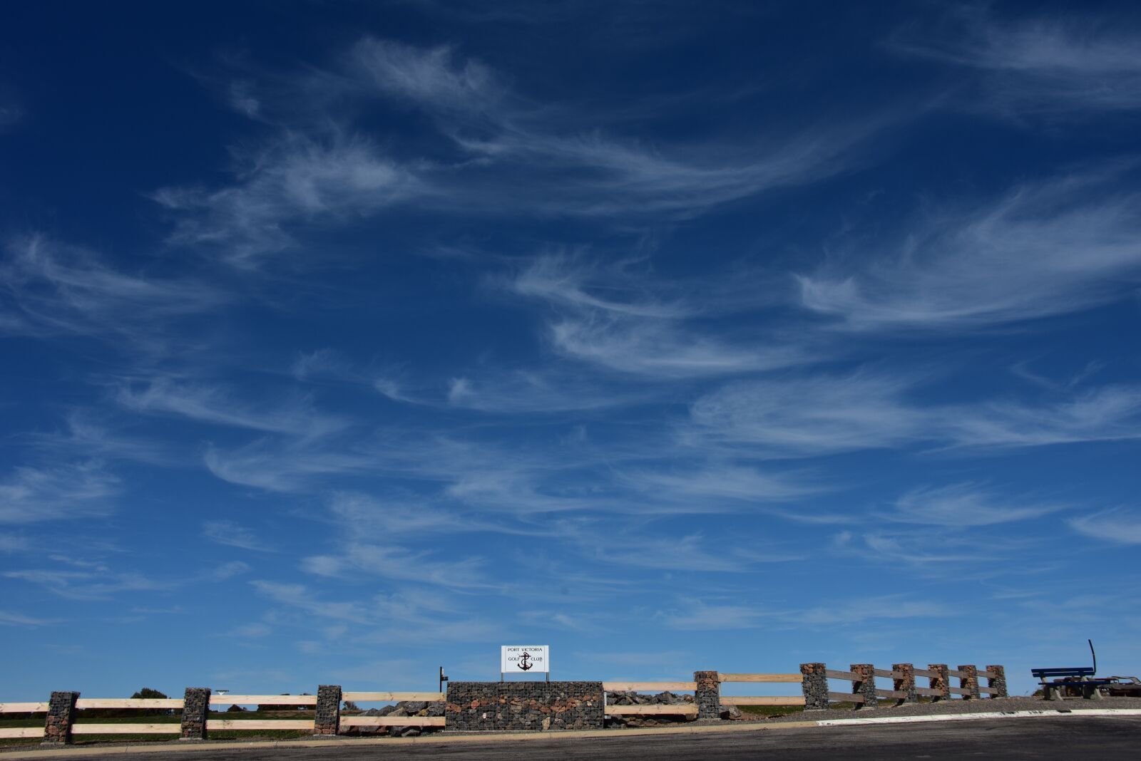 Nikon D750 sample photo. Sky, clouds, fence photography