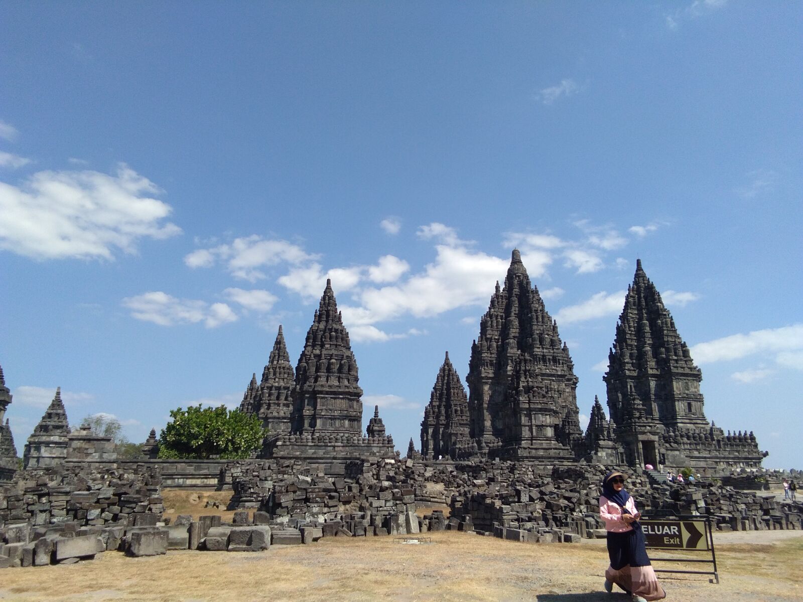 vivo Y53 sample photo. Prambanan, temple, yogyakarta photography