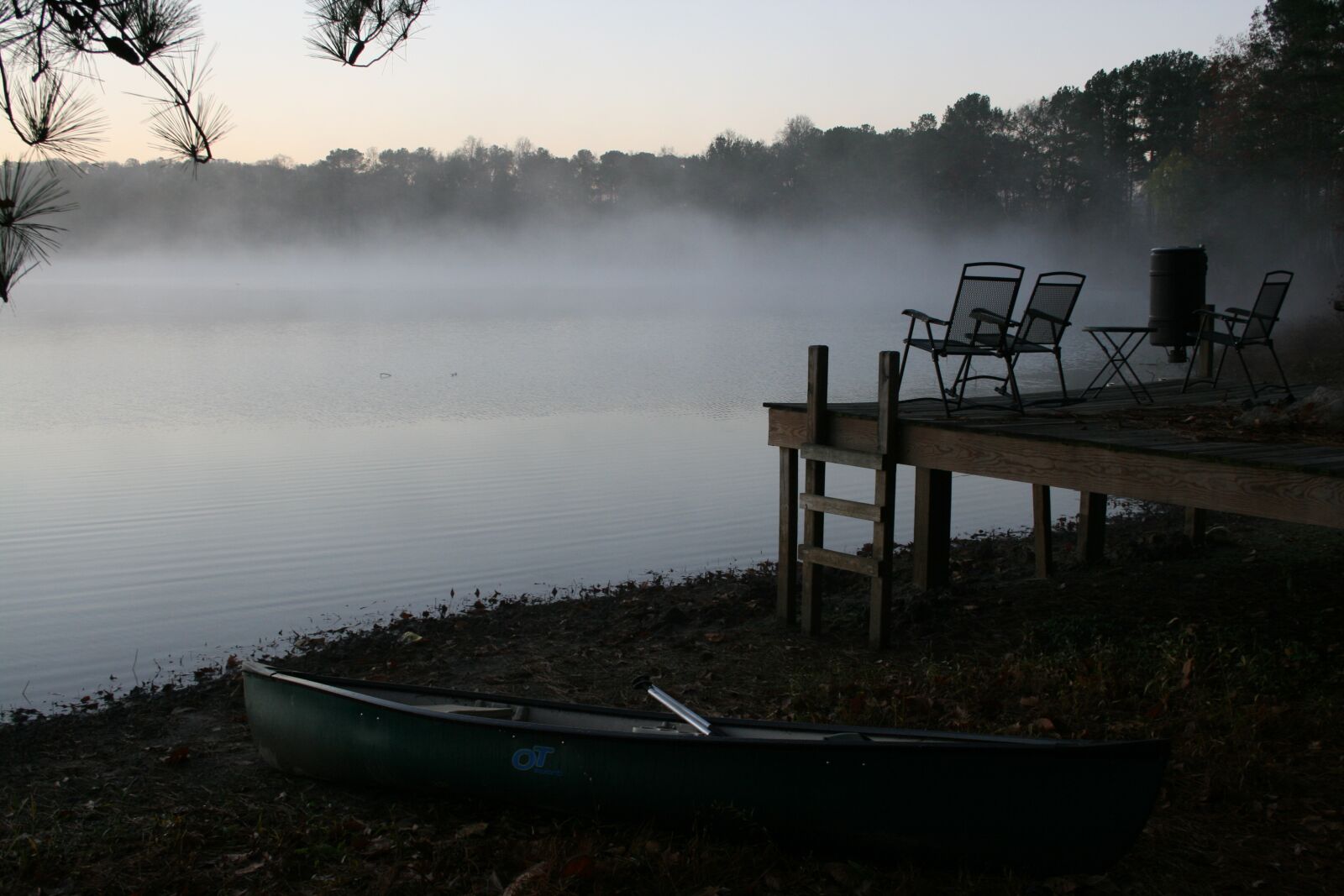 Canon EOS 400D (EOS Digital Rebel XTi / EOS Kiss Digital X) sample photo. Morning, lake, landscape photography