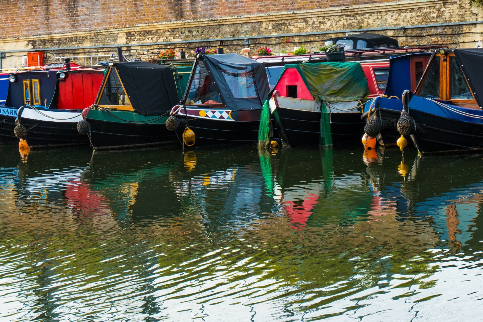 Panasonic DC-TZ200 sample photo. Canal, river, narrrowboat photography