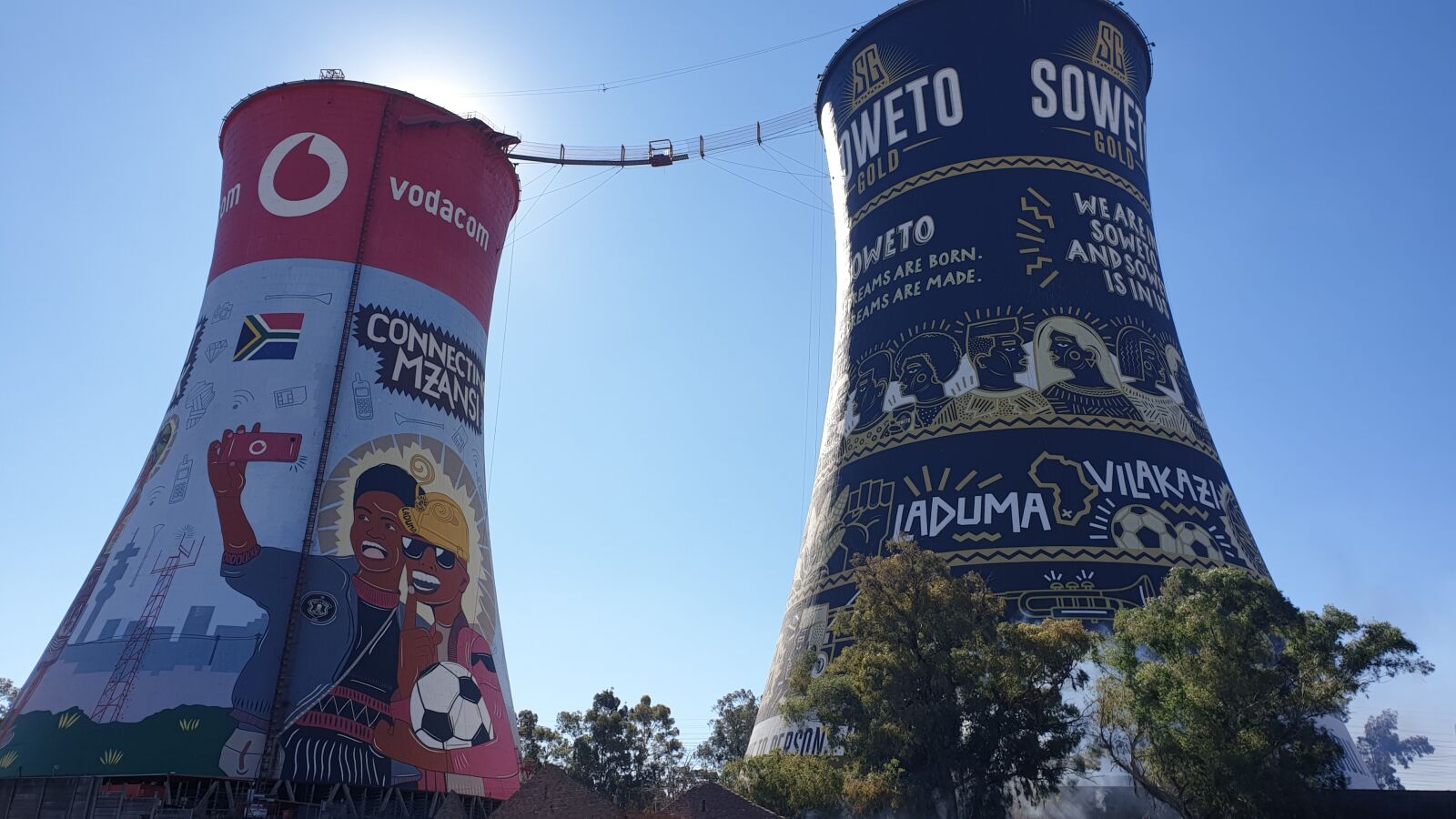 Samsung Galaxy Note9 sample photo. Towers, soweto, bungee jumping photography