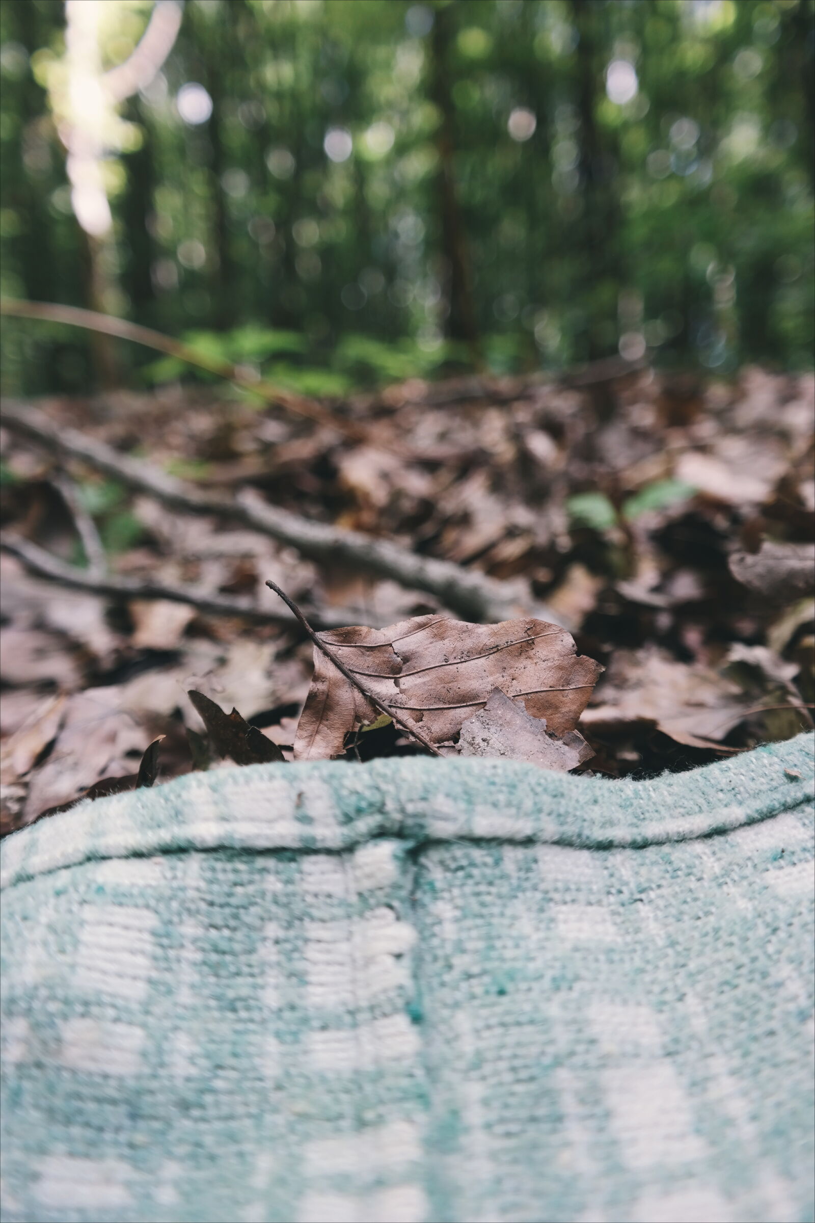 Samsung NX300 sample photo. Blanket, blur, close, up photography