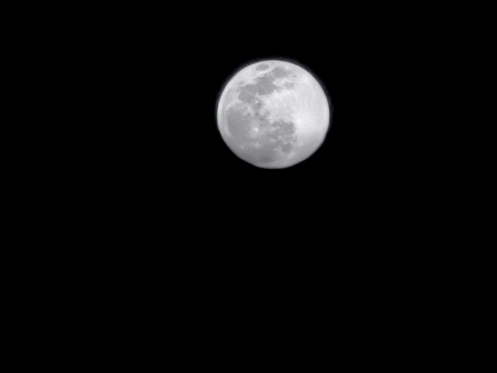 HUAWEI P30 sample photo. Night, moon, black photography