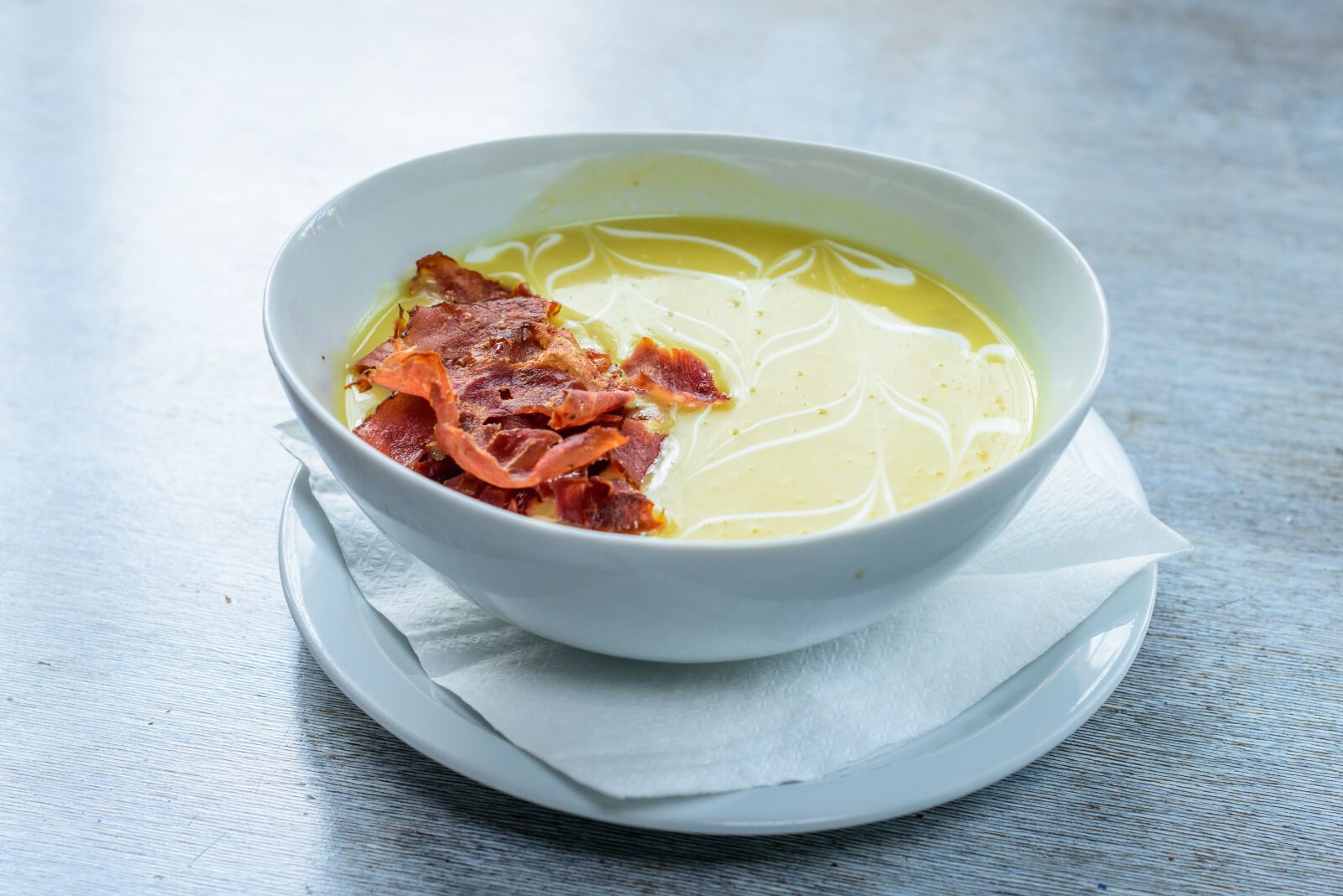 Nikon D800 sample photo. Soup, cream, beacon photography
