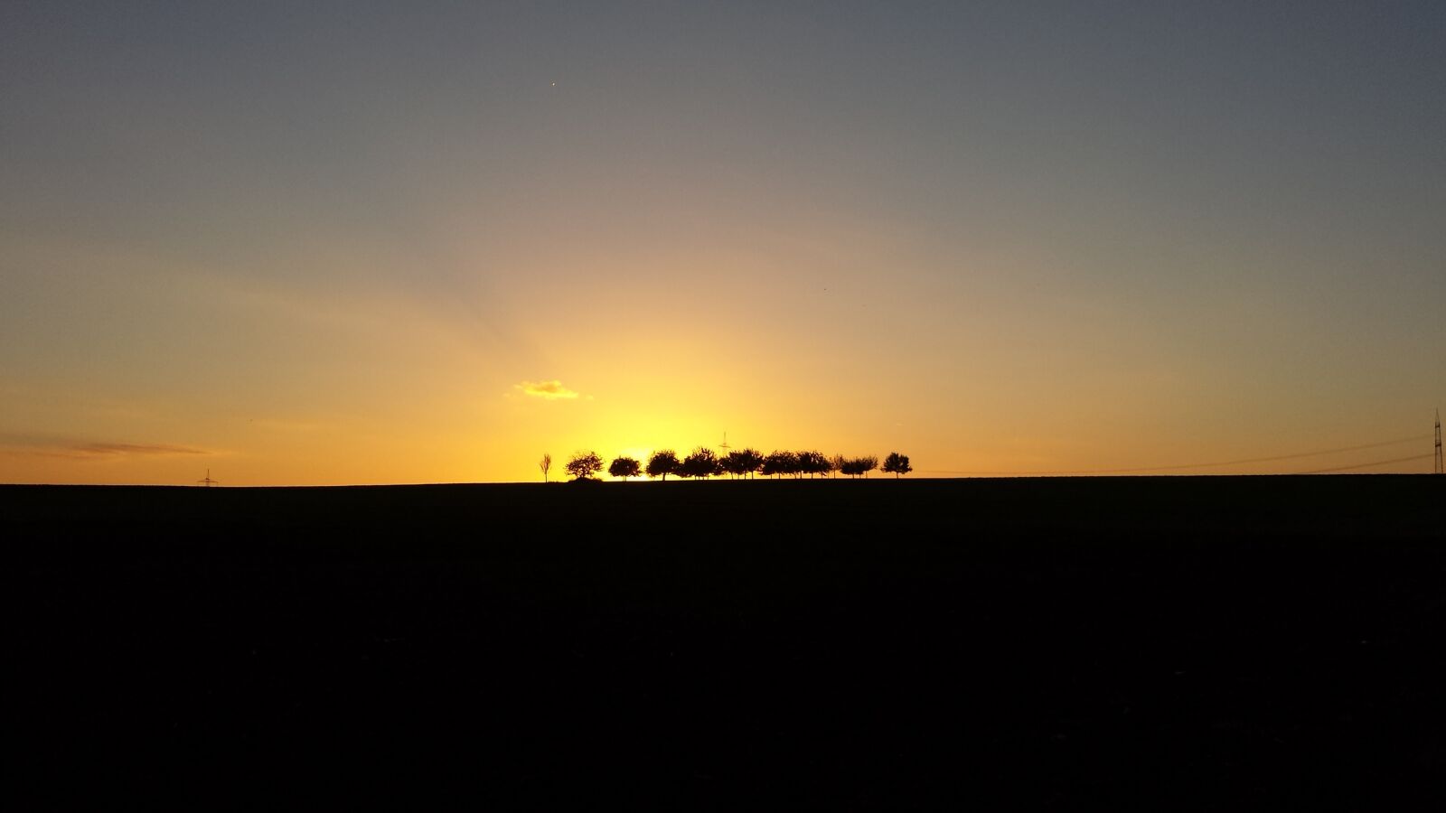 Samsung Galaxy S4 sample photo. Sunrise, nature, sky photography