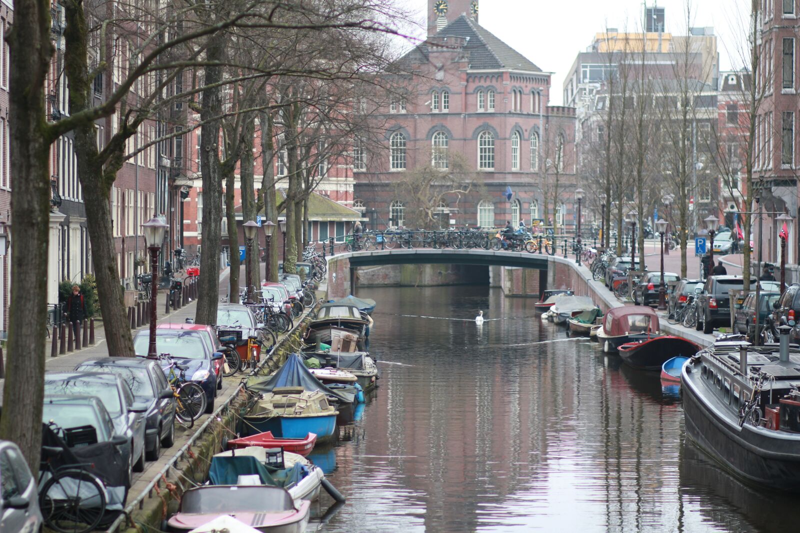 Canon EOS 550D (EOS Rebel T2i / EOS Kiss X4) sample photo. Amsterdam, canal, boat photography