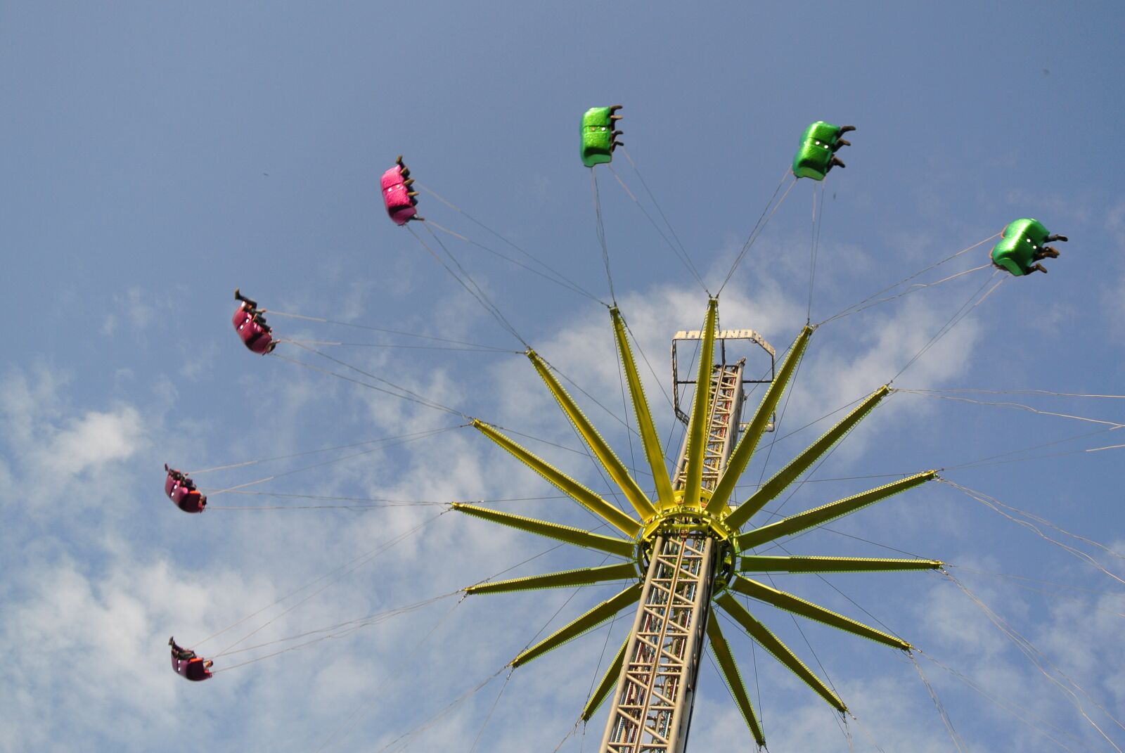 Nikon 1 Nikkor VR 10-30mm F3.5-5.6 sample photo. Funfair, ride, high photography