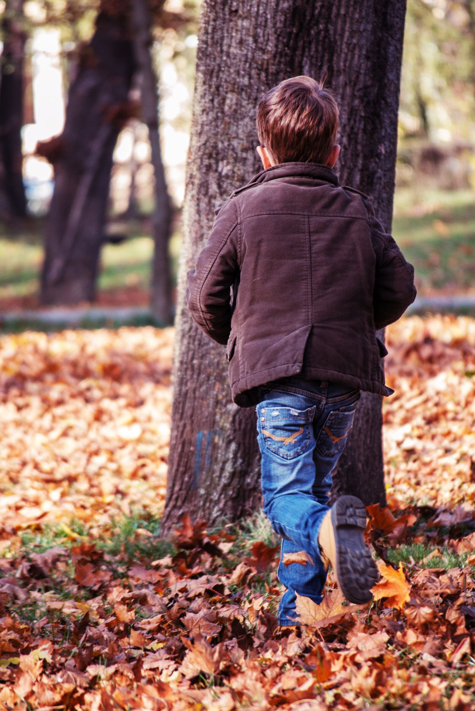 Nikon D3100 sample photo. Toddler running towards a photography
