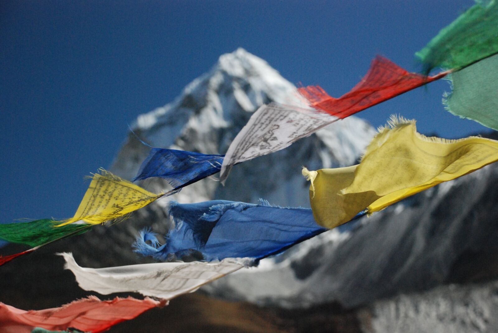 Nikon D80 sample photo. The himalayas, nepal, prayer photography