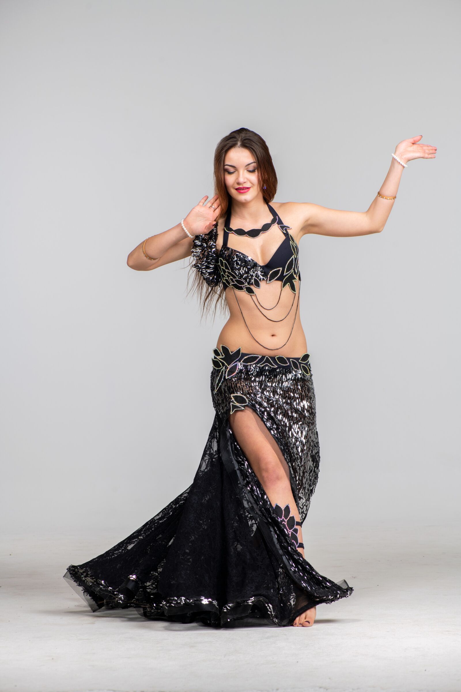 Nikon D850 sample photo. Bellydancer, bellydance, dance photography