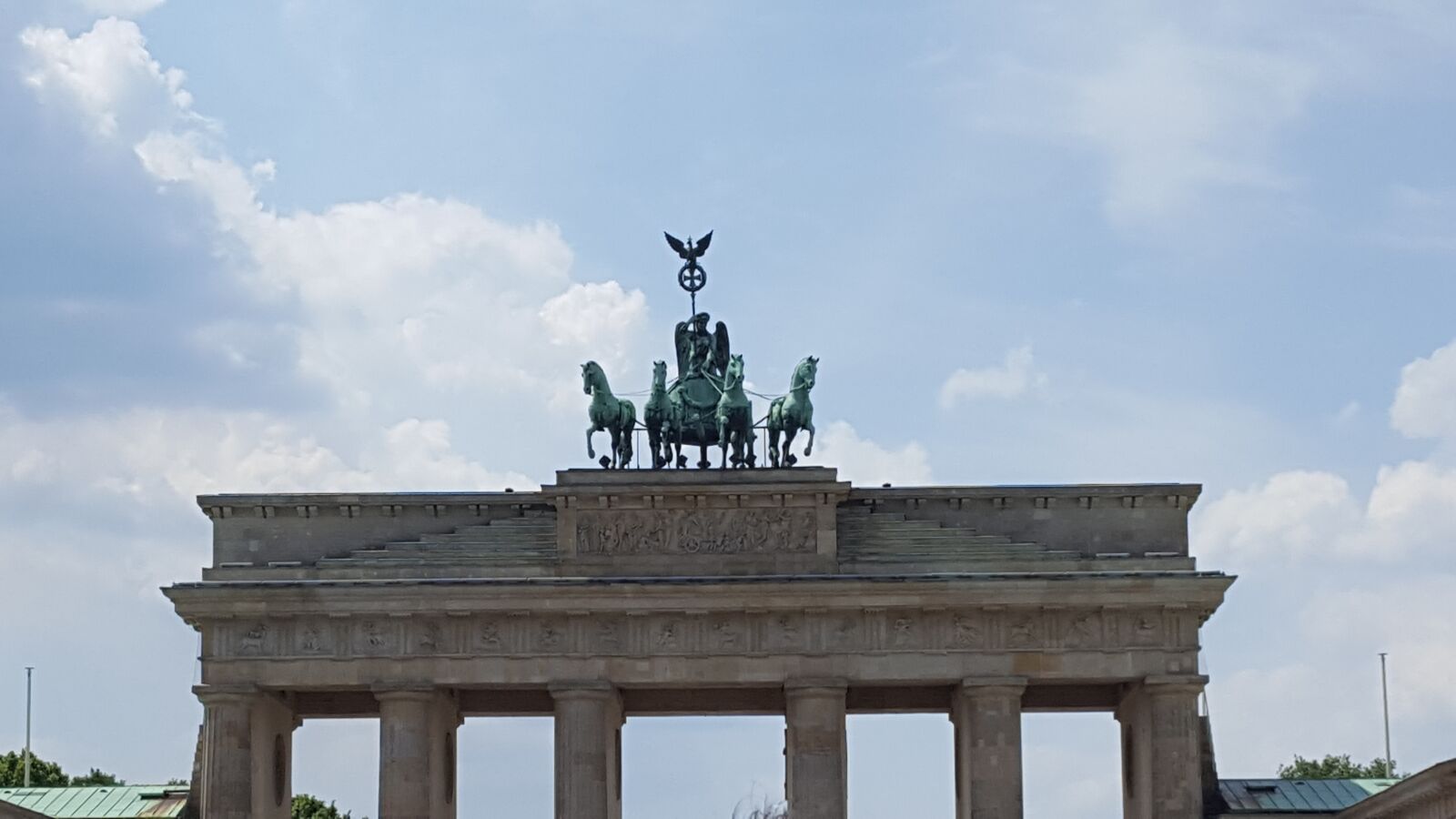 Samsung GALAXY S6 edge sample photo. Brandenburg gate, berlin, quadriga photography