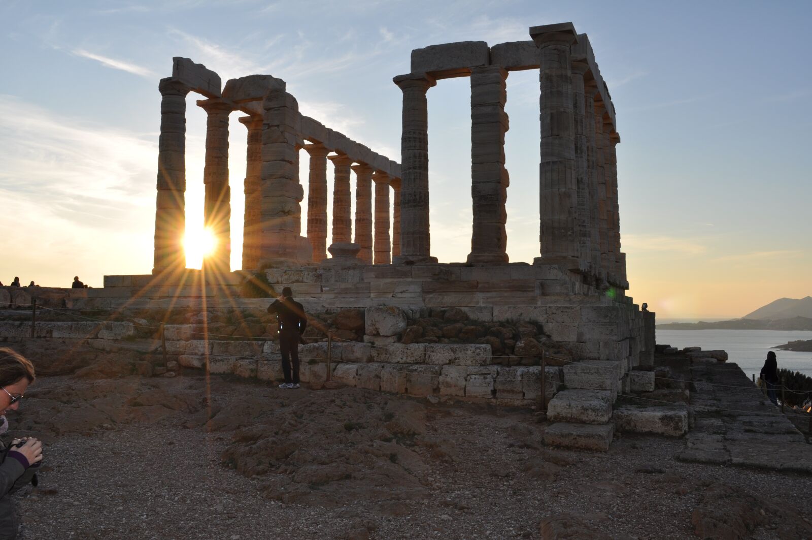 Nikon D5000 sample photo. Poseidon, temple, sounion photography