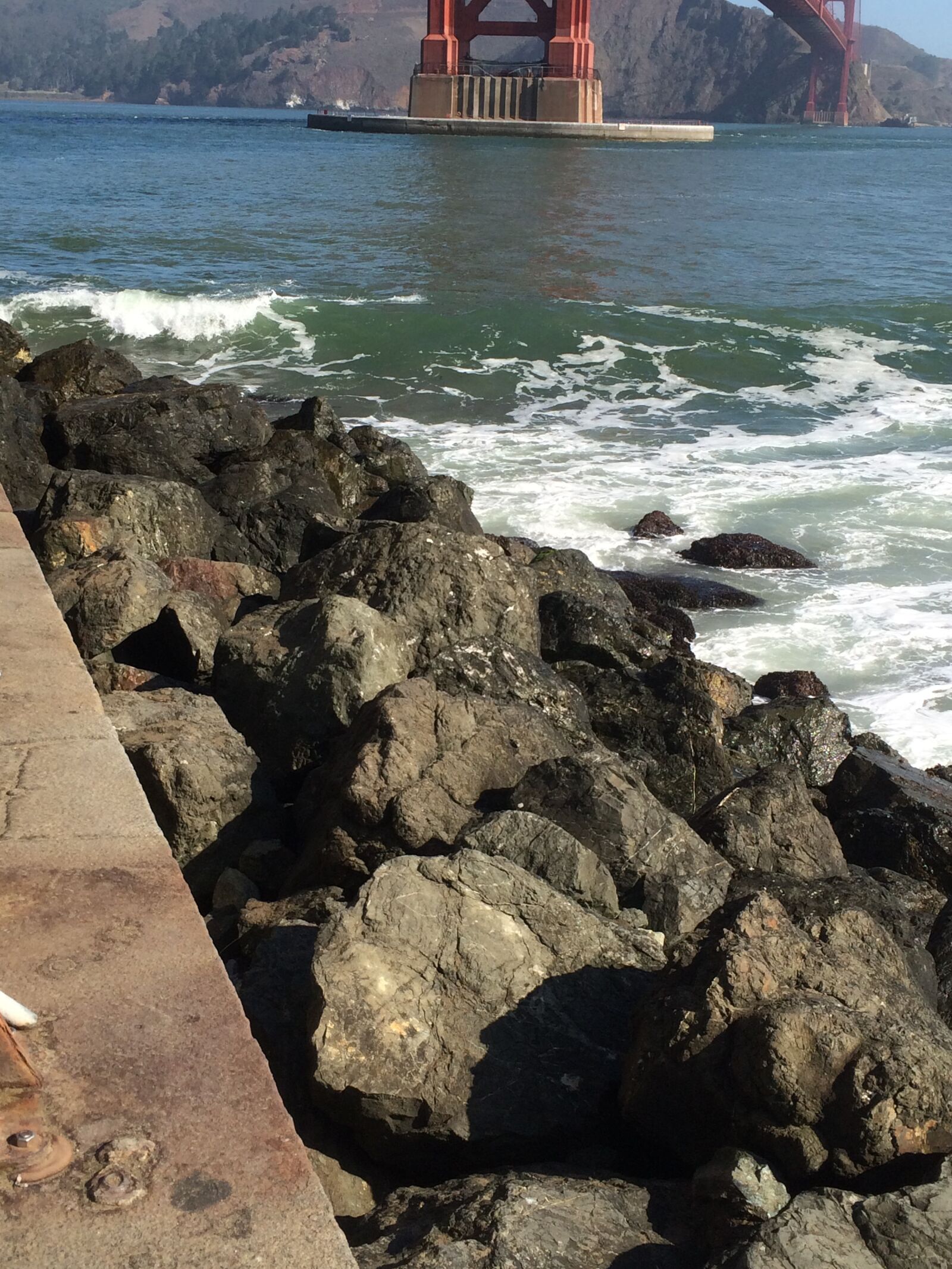 iPhone 5s back camera 4.15mm f/2.2 sample photo. Golden gate bridge, san photography