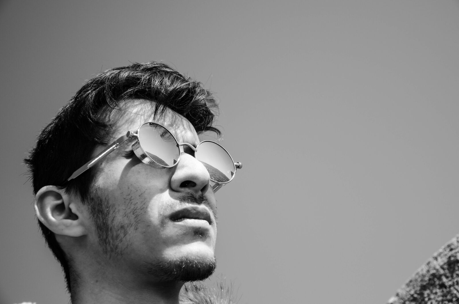 Nikon D5100 sample photo. Adult, beard, black, and photography