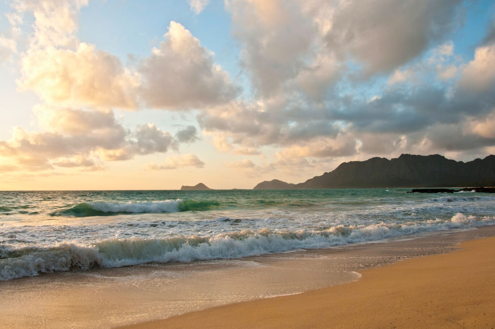 Nikon D300 sample photo. Hawaii, beach, sunrise photography