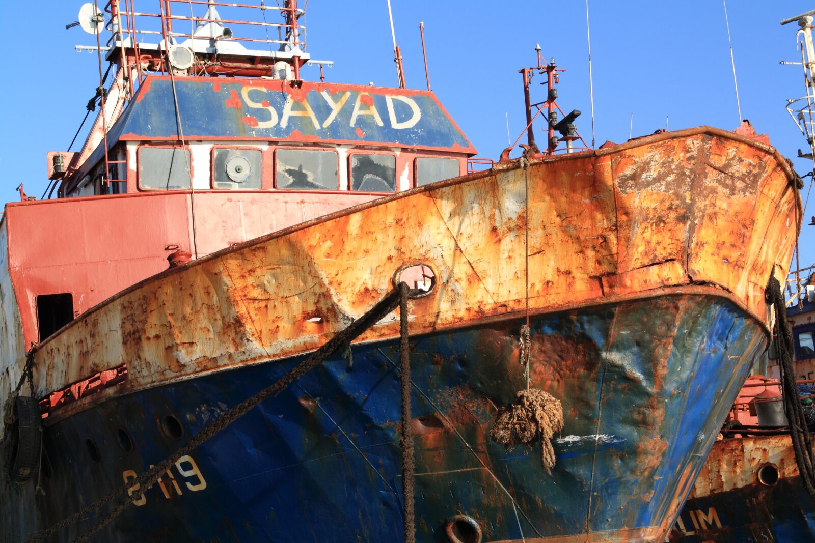 Canon EOS 1000D (EOS Digital Rebel XS / EOS Kiss F) sample photo. Morocco, agadir, boat photography