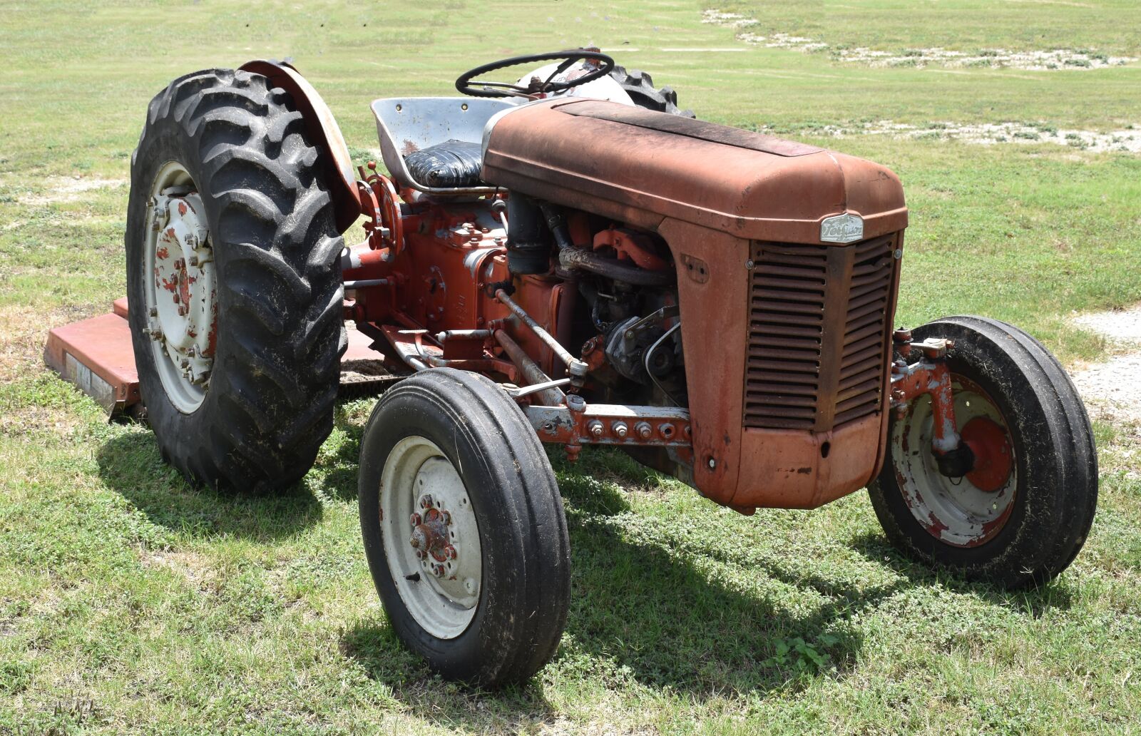 Nikon D5500 sample photo. Tractor, mower, agriculture photography