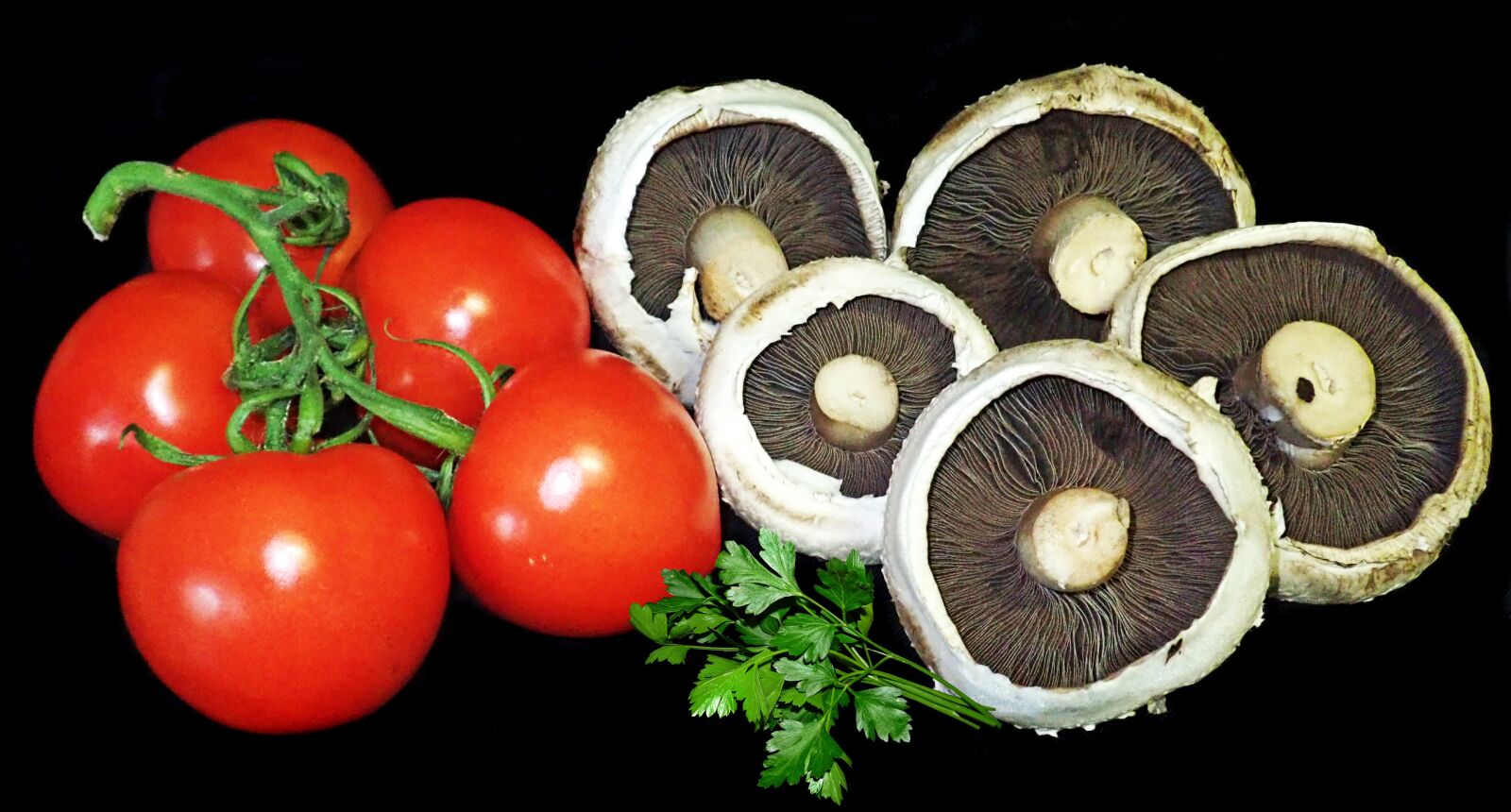 Olympus TG-5 sample photo. Vegetables, tomato, mushroom photography