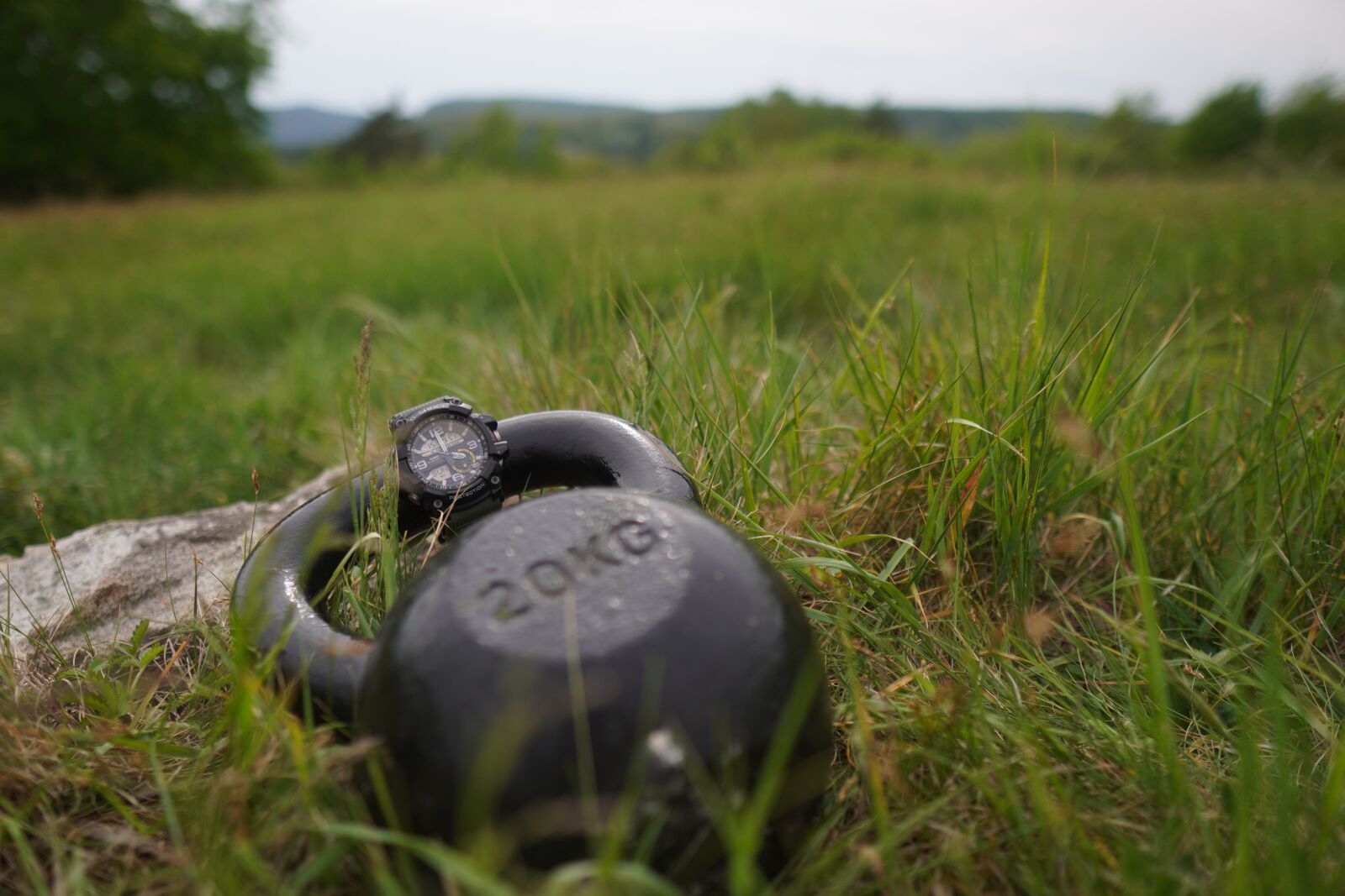 Sony a6400 + Sigma 16mm F1.4 DC DN | C sample photo. Kettlebell, exercise, crossfit photography