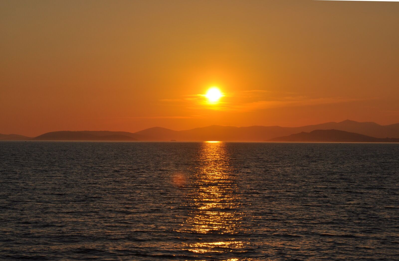 Nikon D90 sample photo. Sunset, sea, croatia photography