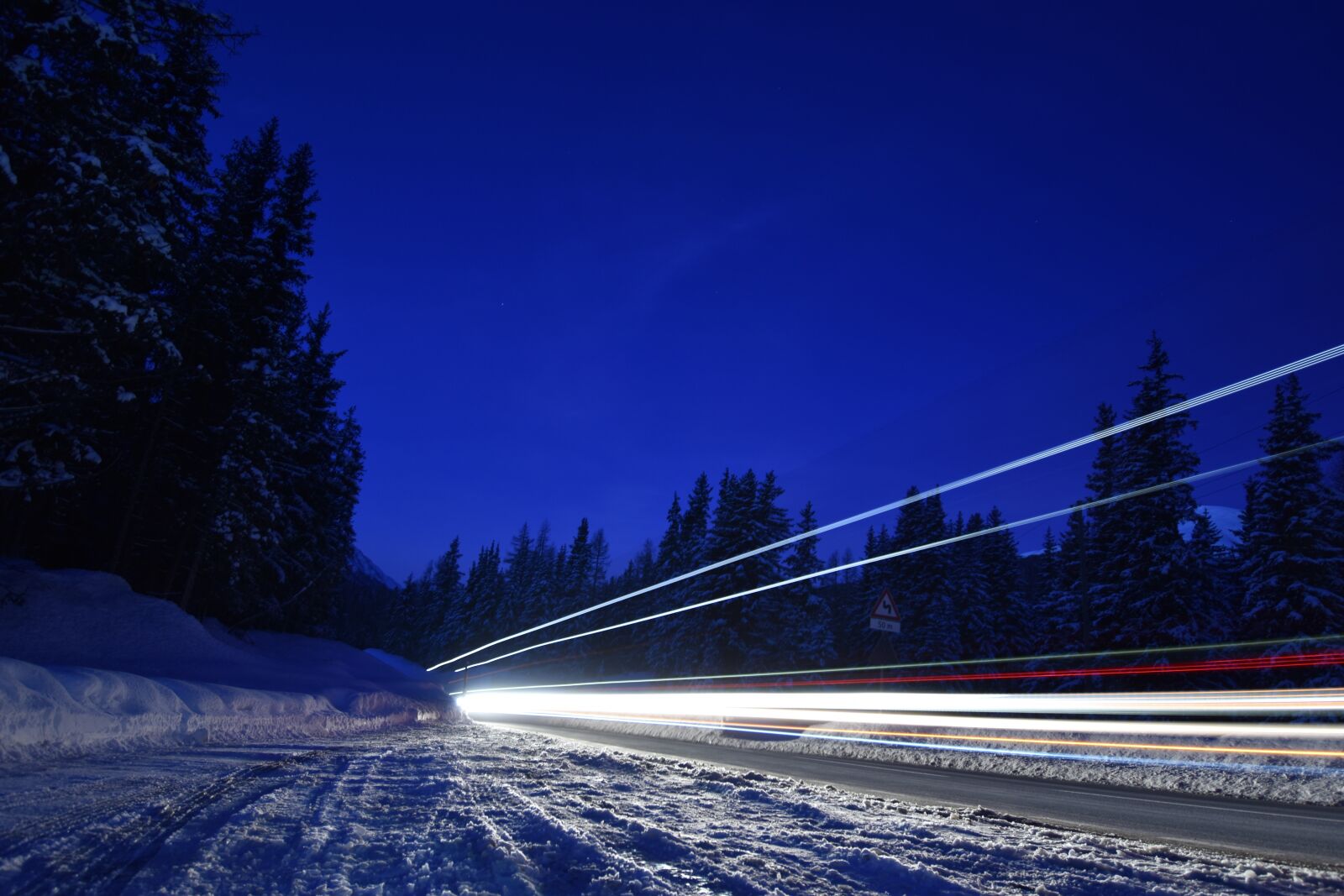 Nikon D5500 sample photo. Winter, street, road photography