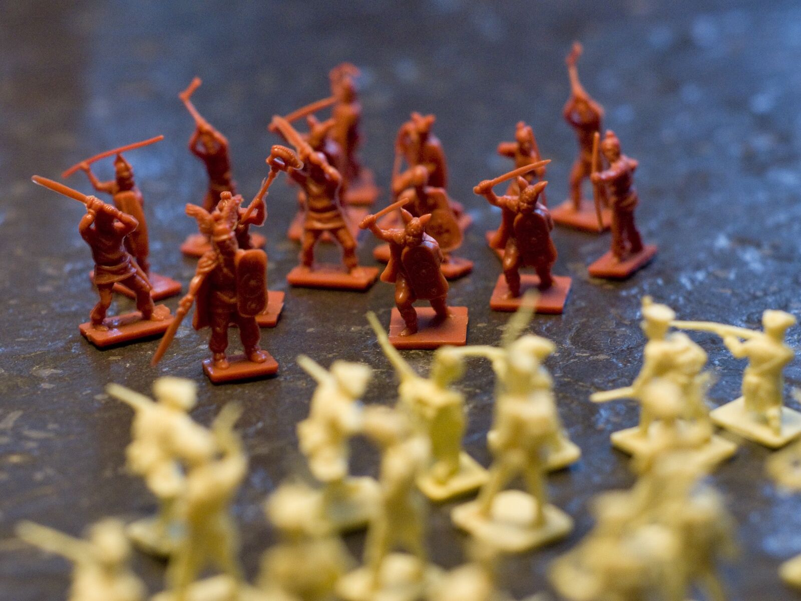 Nikon D90 sample photo. Plastic soldiers, plastic, soldiers photography