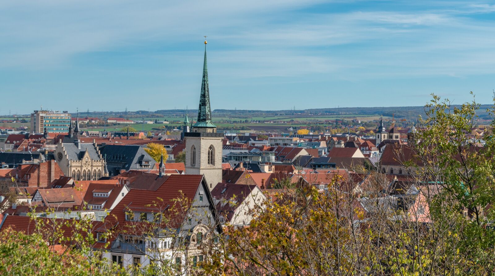 Nikon D5600 sample photo. Erfurt, city, historic center photography