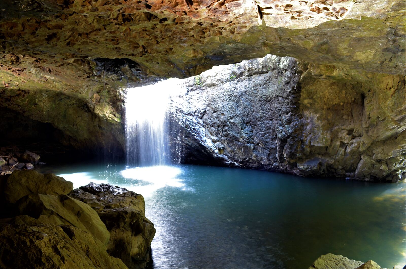 Nikon D7000 sample photo. Natural bridge, springbrook national photography