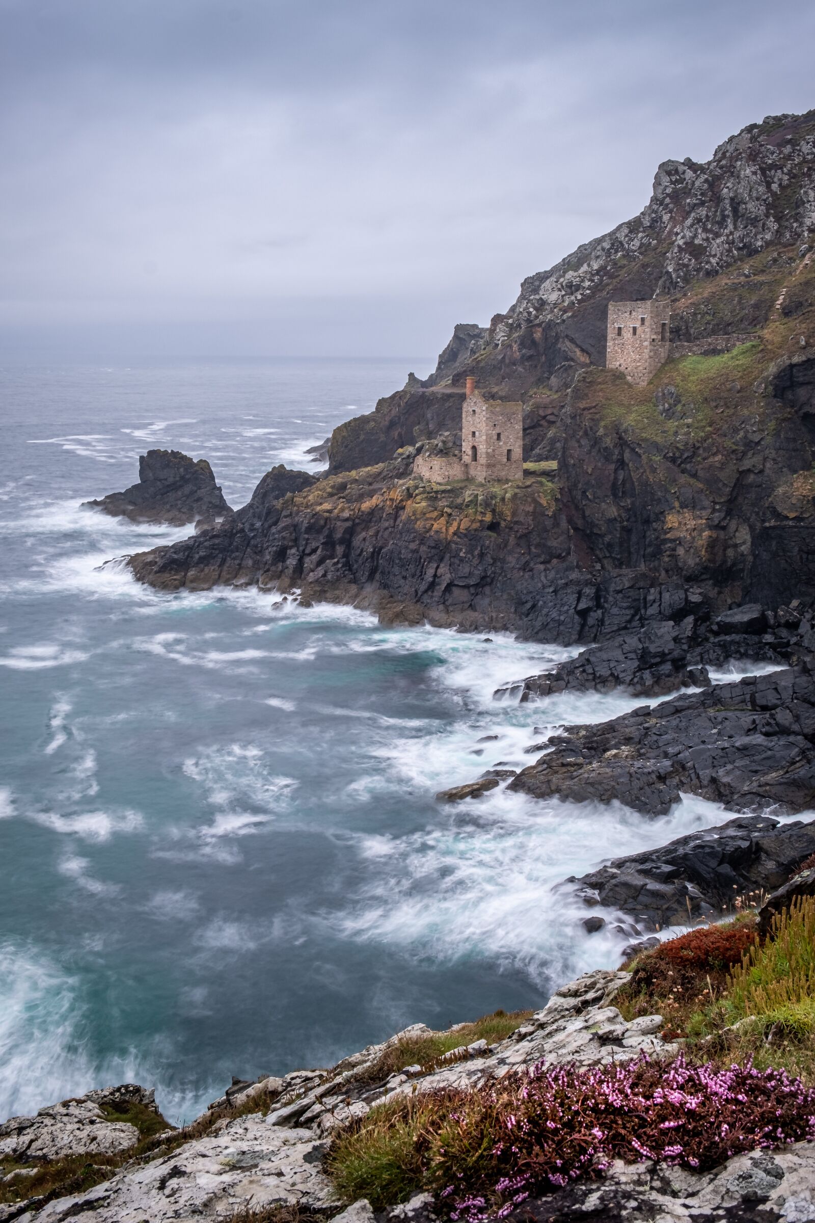 Fujifilm X-T2 sample photo. Botallack mine, crown engine photography