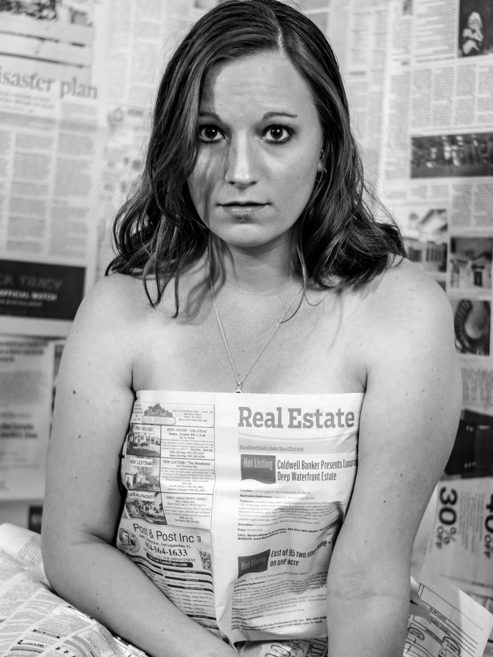 Nikon D5300 sample photo. Brunette, blackandwhite, portrait photography