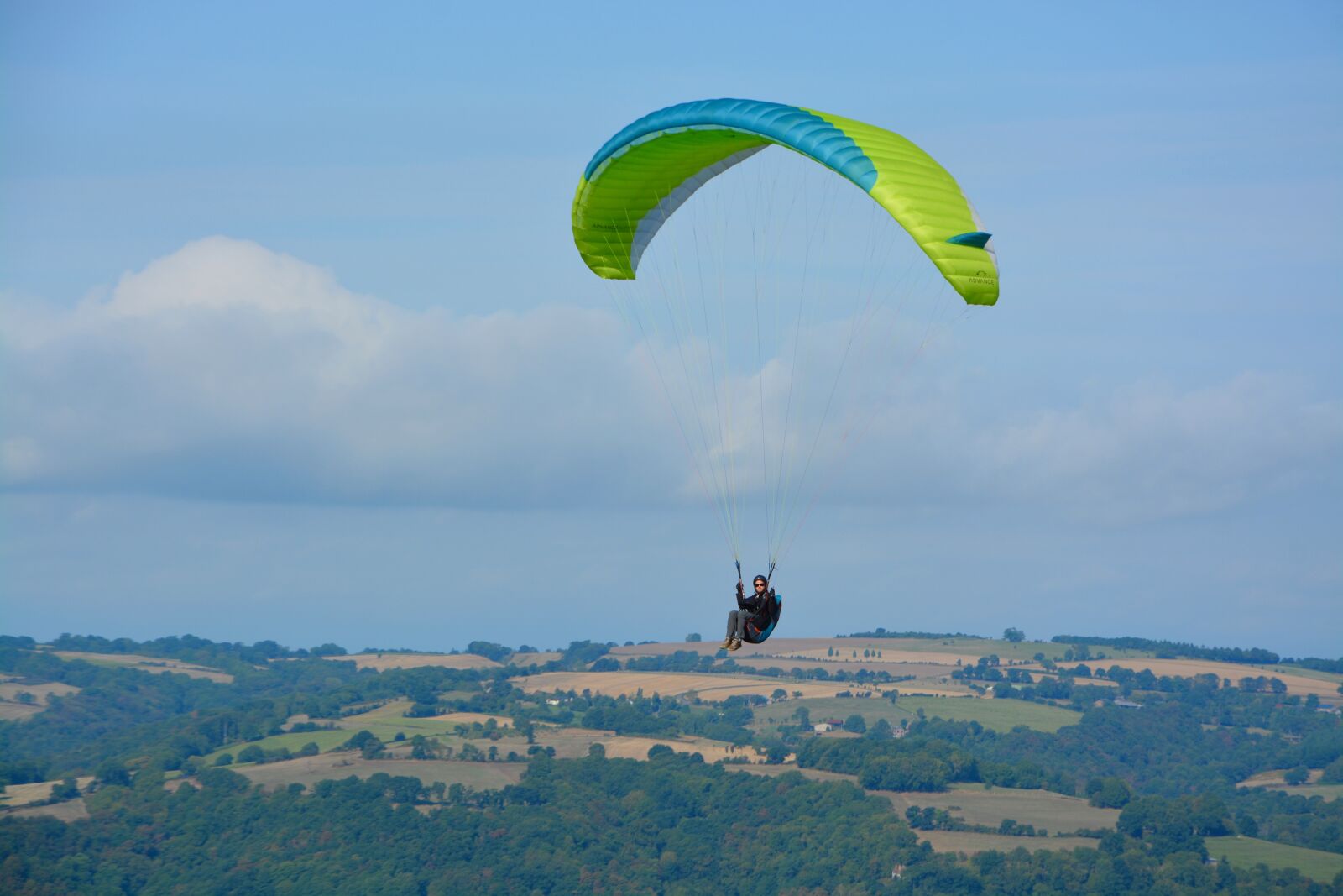 Nikon D5200 sample photo. Paragliding, free flight, sport photography