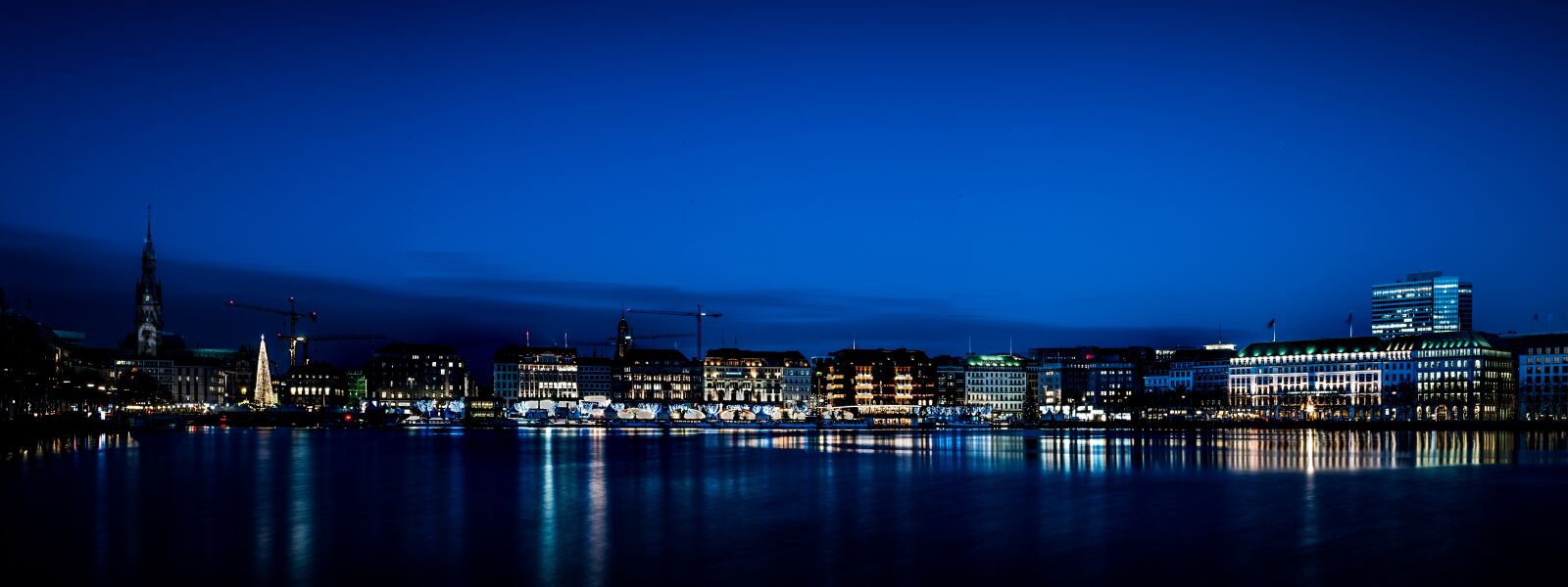 Nikon D750 sample photo. Hamburg, binnenalster, jungfernstieg photography