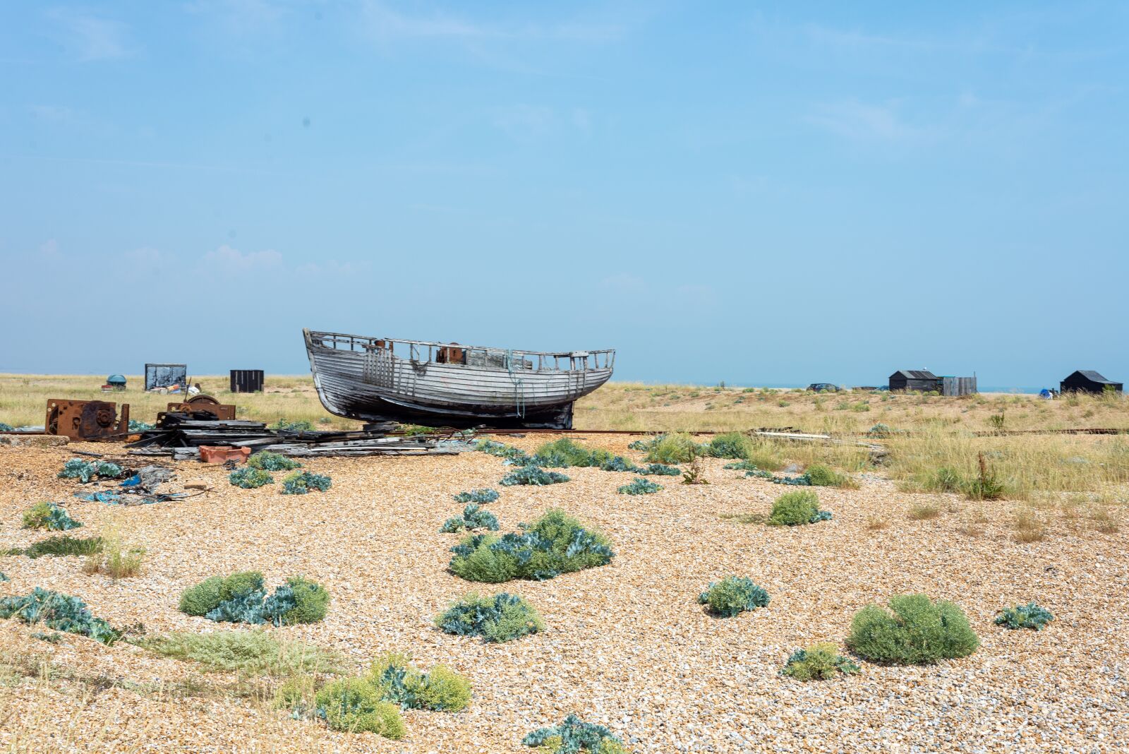 Nikon D600 sample photo. Dungeness, abandoned, wreck photography