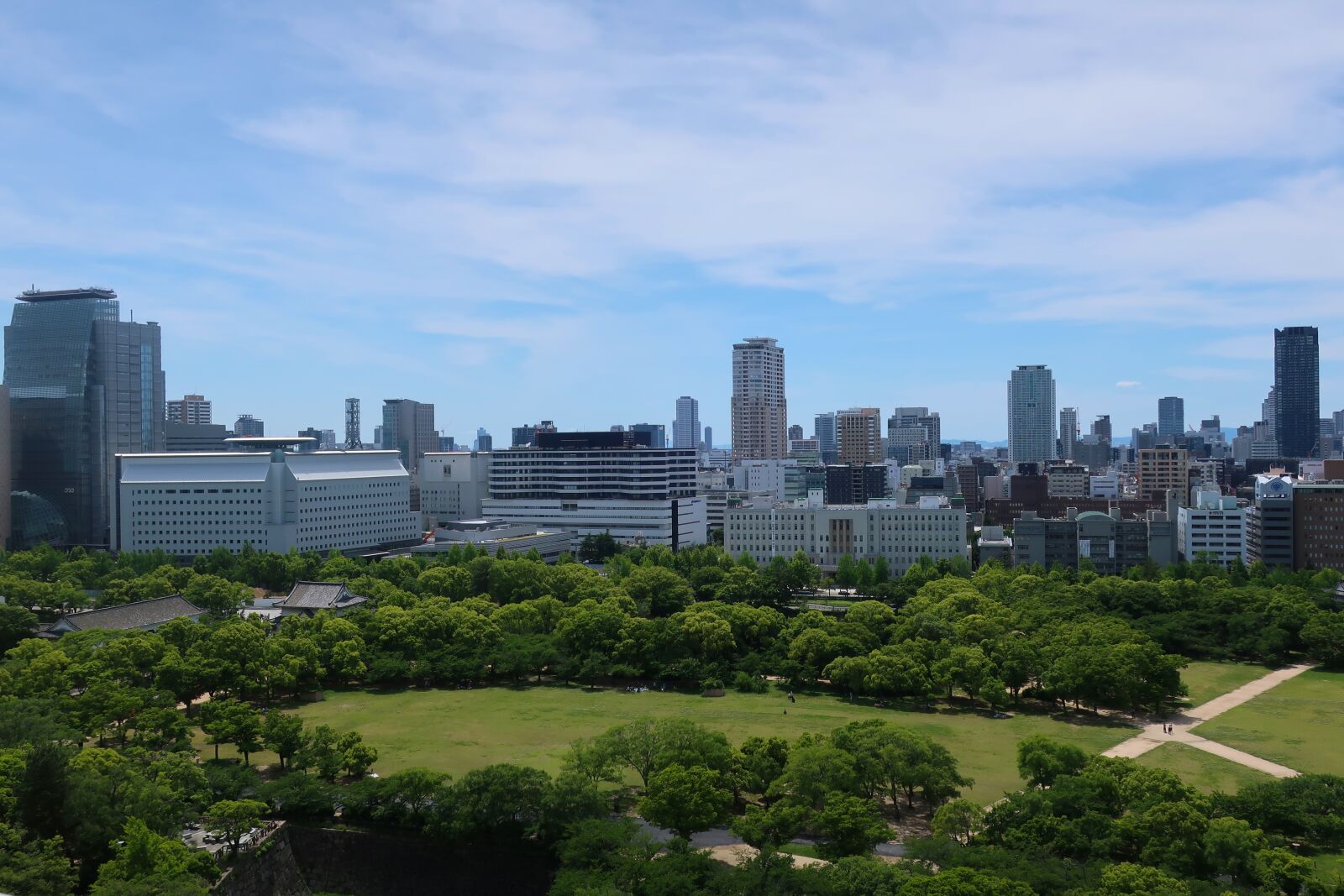 Canon PowerShot G9 X Mark II sample photo. Osaka, city, park photography