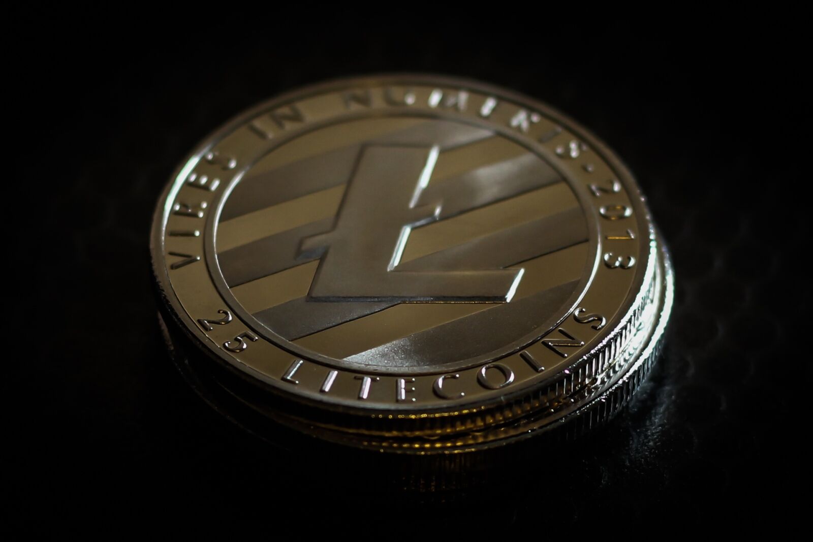 Canon EOS 700D (EOS Rebel T5i / EOS Kiss X7i) + Canon EF 50mm F1.8 STM sample photo. Litecoin, business, finance photography