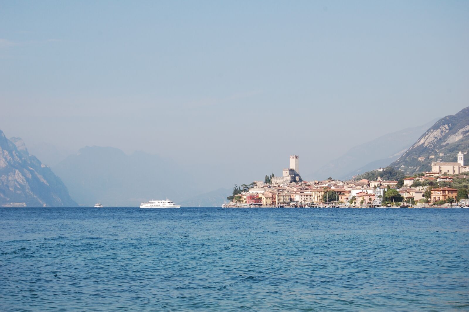 Nikon D40 sample photo. Italy, vacations, lake photography