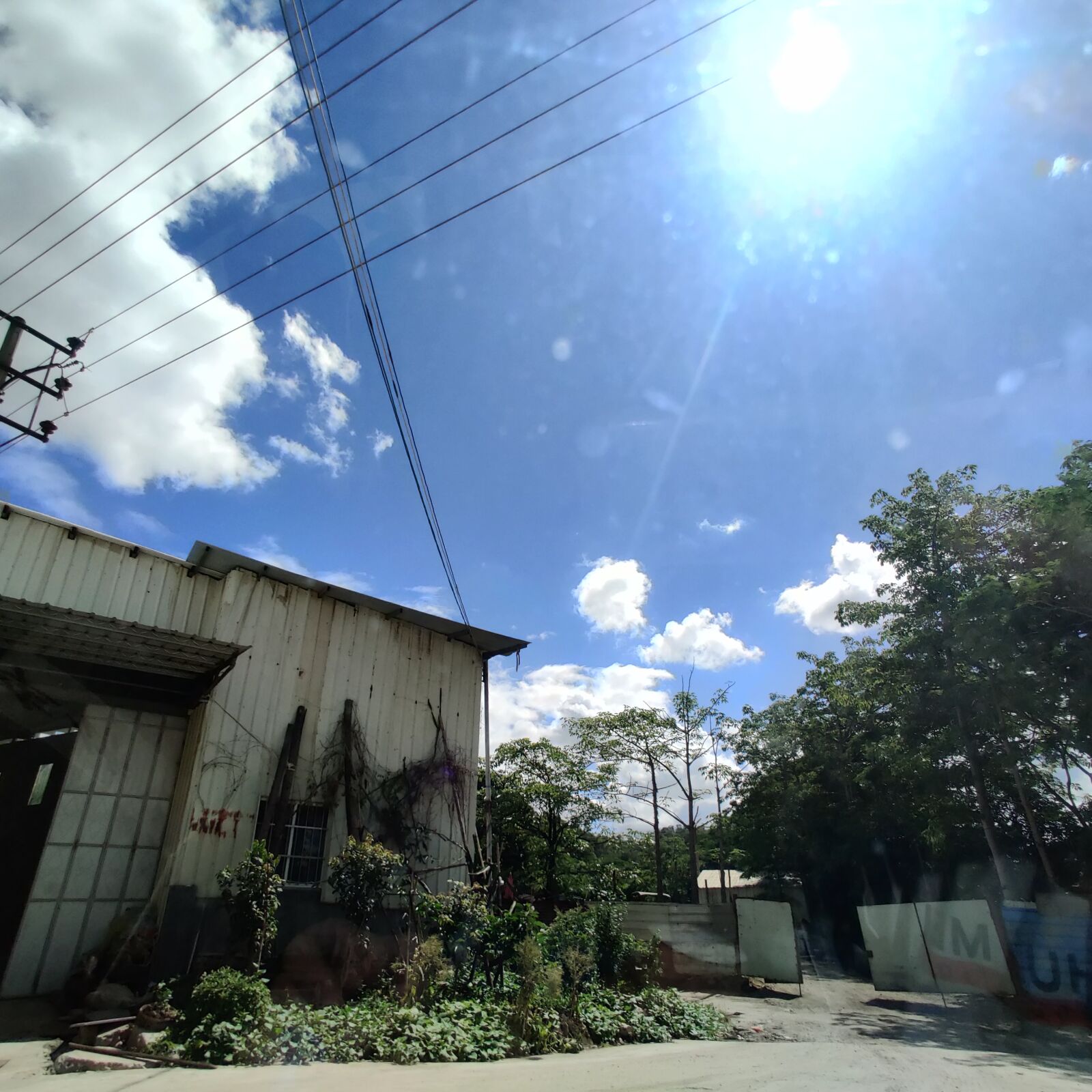 OnePlus GM1910 sample photo. Sky, street view, building photography
