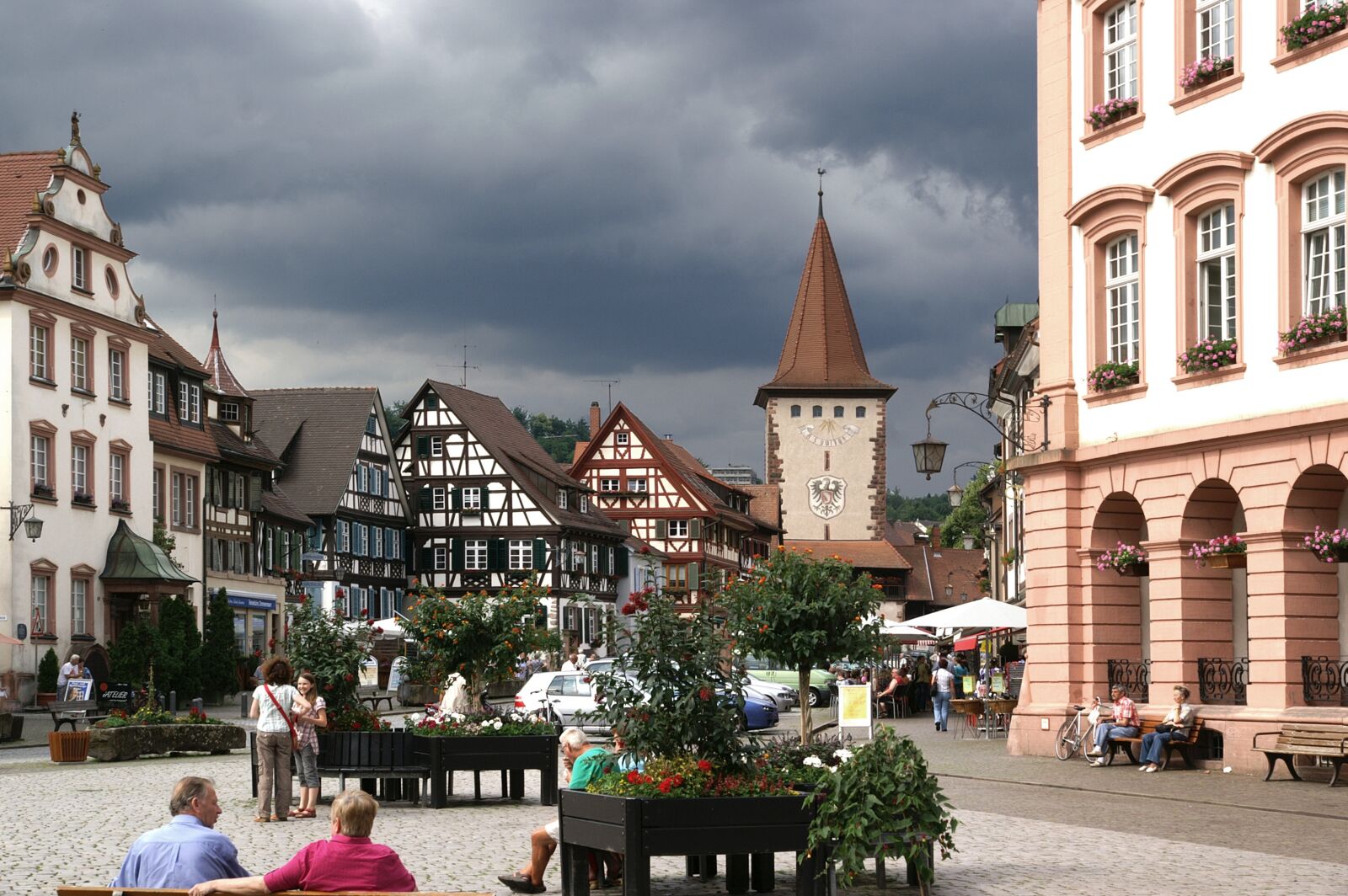 KONICA MINOLTA DYNAX 7D sample photo. Germany, black forest, storm photography