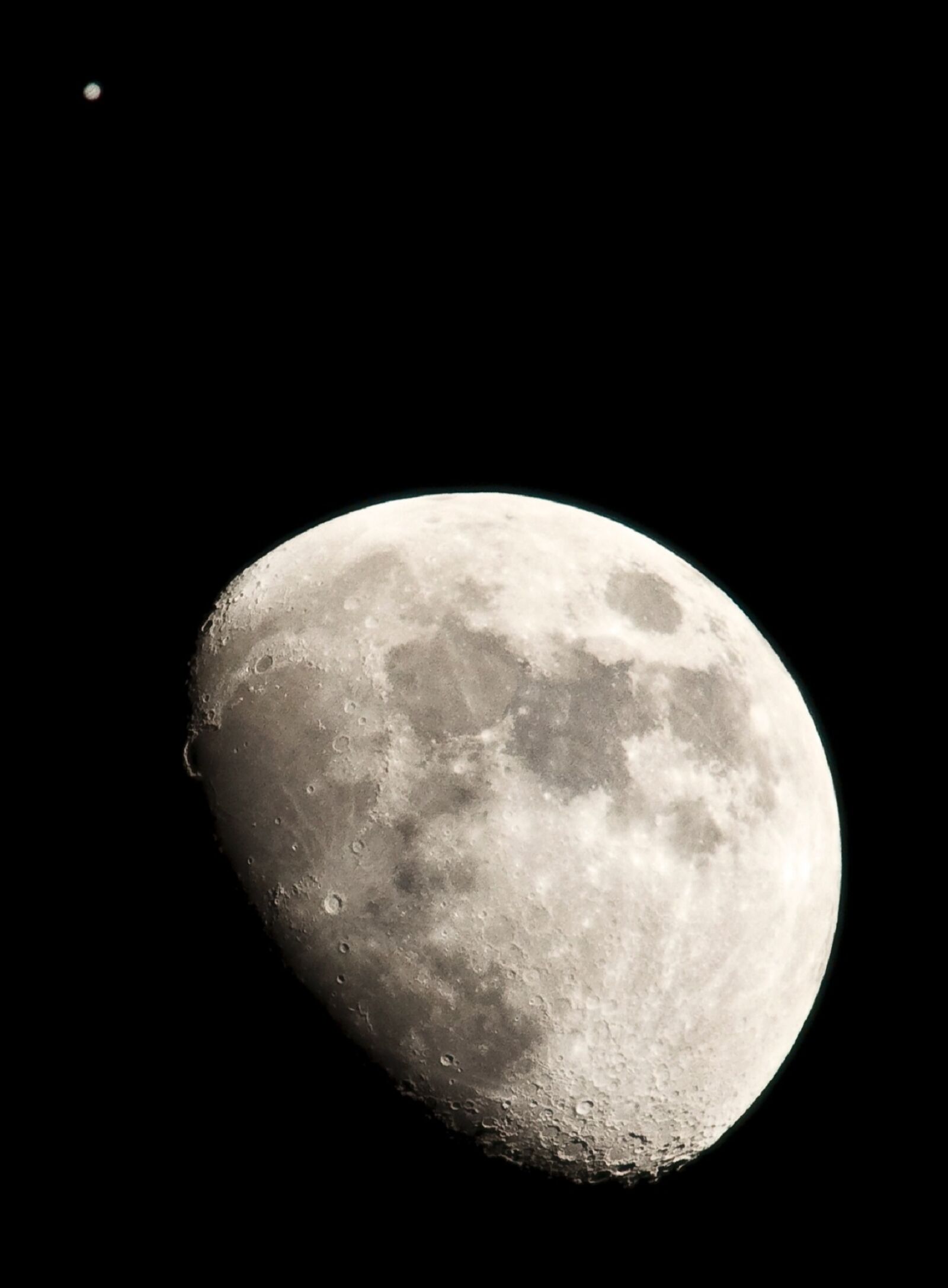 Canon EOS 7D sample photo. Moon, night, sky photography