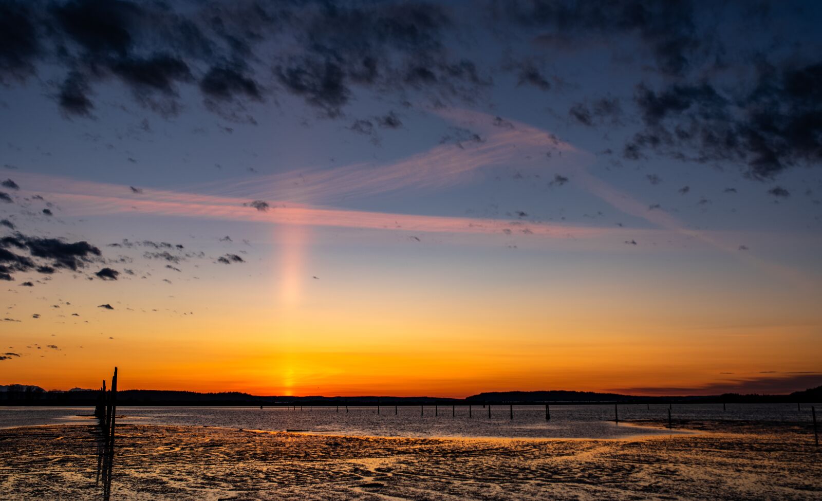 Nikon D750 sample photo. Sunset, water, ocean photography