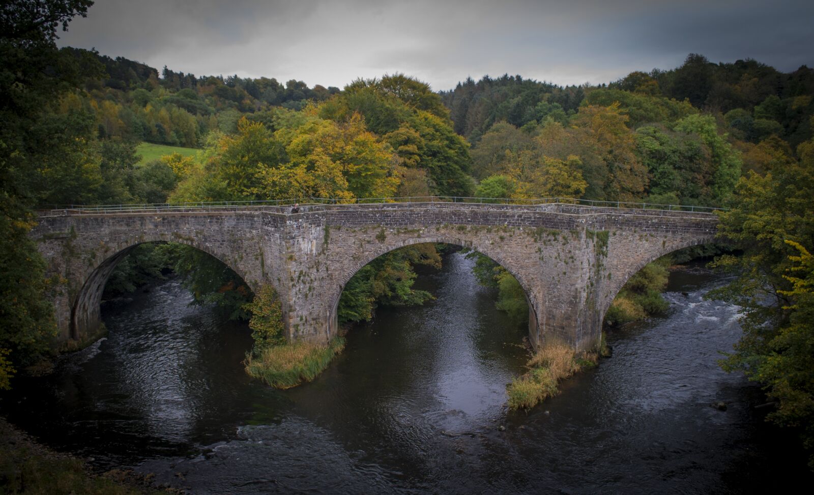 Nikon D3000 sample photo. Bridge, kirkfieldbank, scotland photography