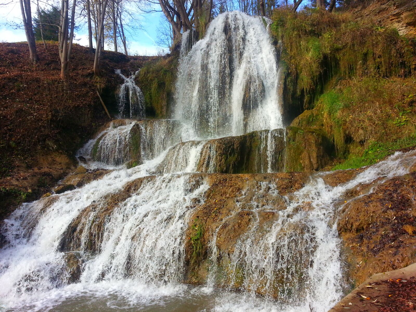 Samsung Galaxy Note2 sample photo. Waterfall, slovakia, mountain photography