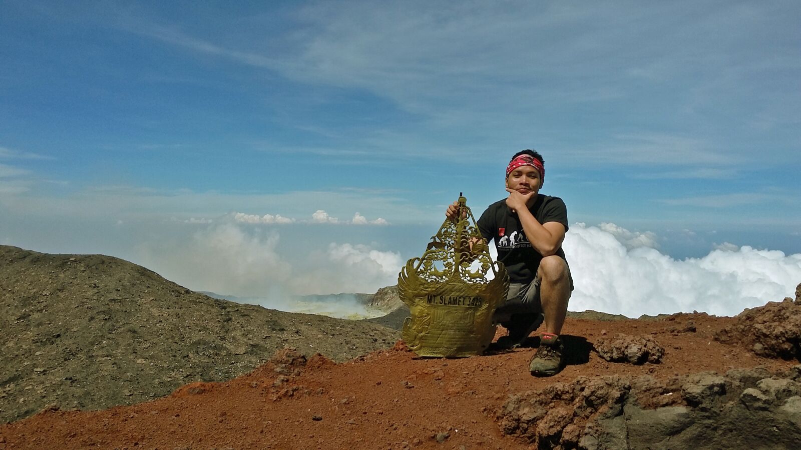 Samsung Galaxy Grand Prime sample photo. Summit, mountain, slamet photography