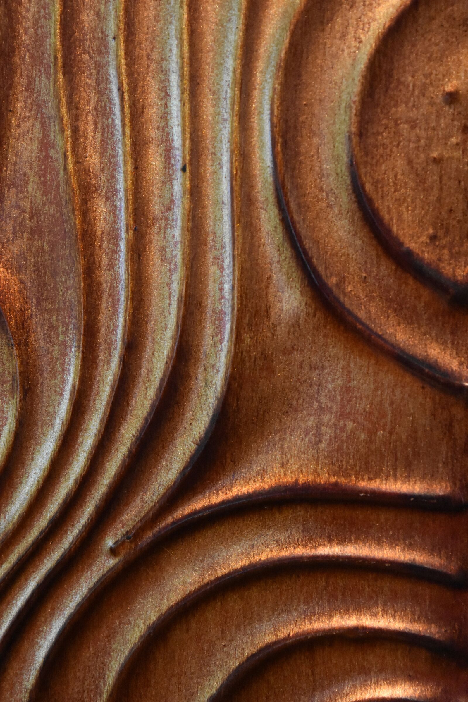 Nikon D7200 sample photo. Rust, swirls, design photography
