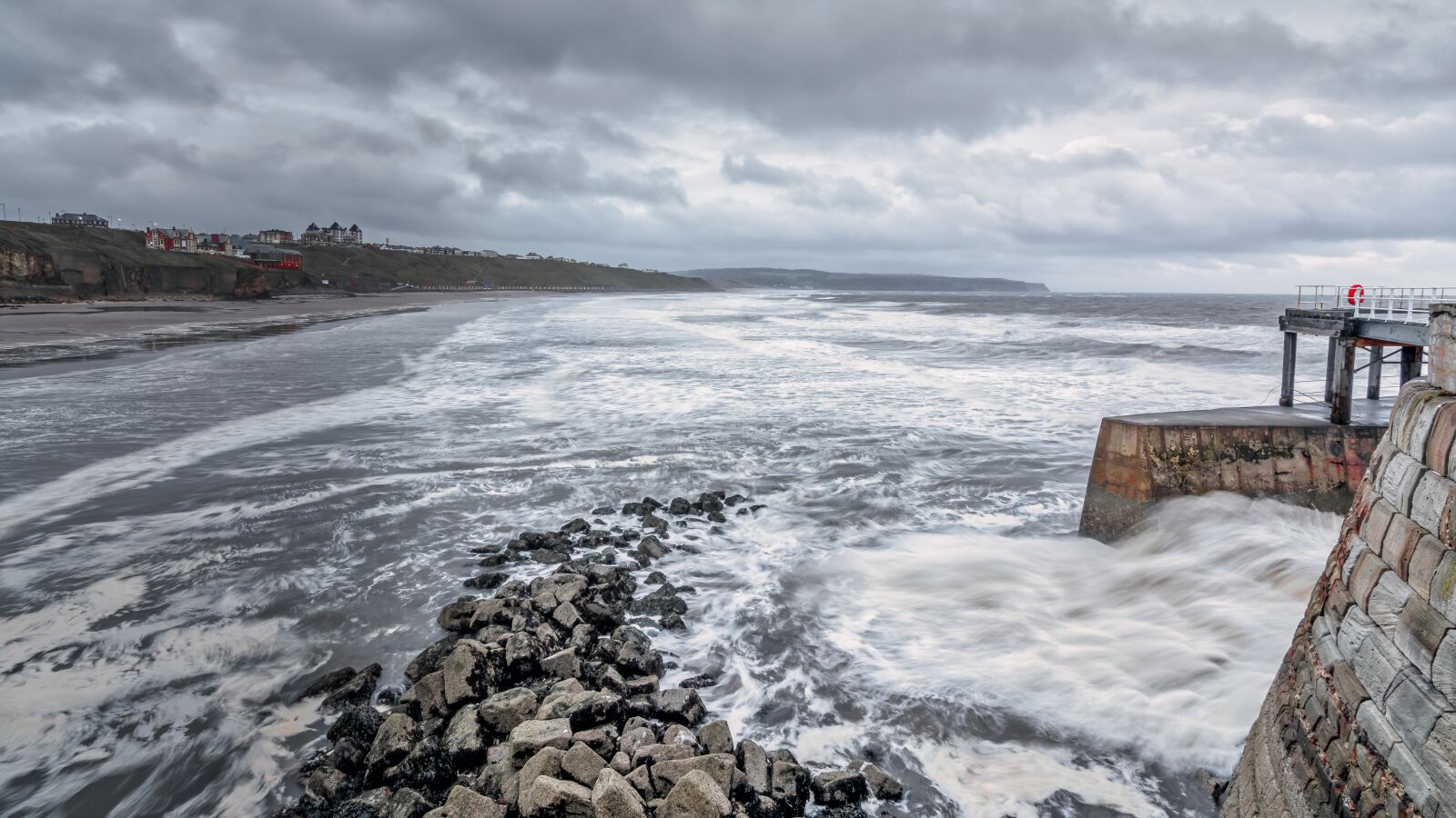 Tokina AT-X Pro 11-16mm F2.8 DX II sample photo. Whitby, seascape, stormy photography