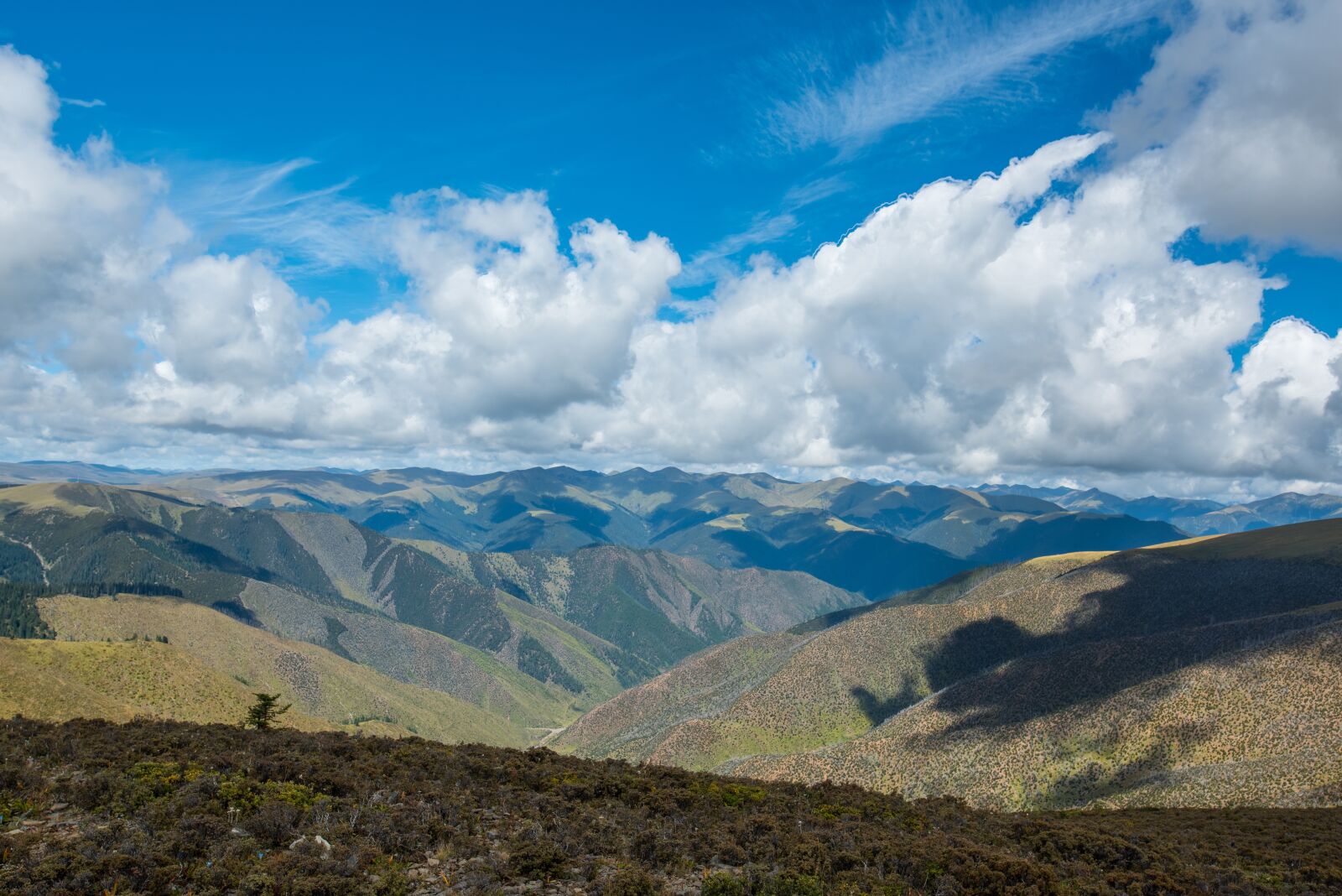 Nikon D810 sample photo. Cloud, blue, highland photography