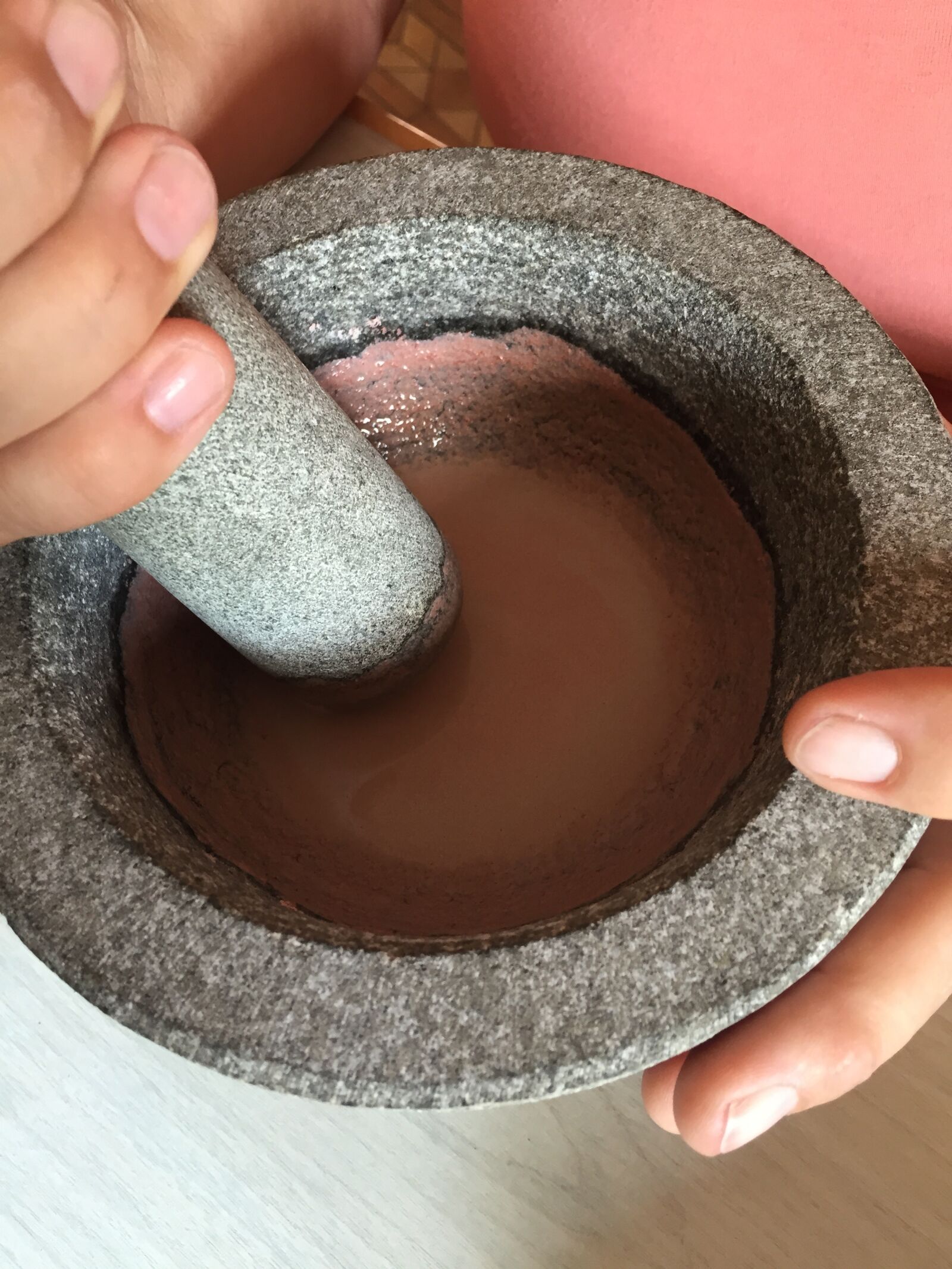 Apple iPhone 6 sample photo. Alchemy, mortar, coral photography